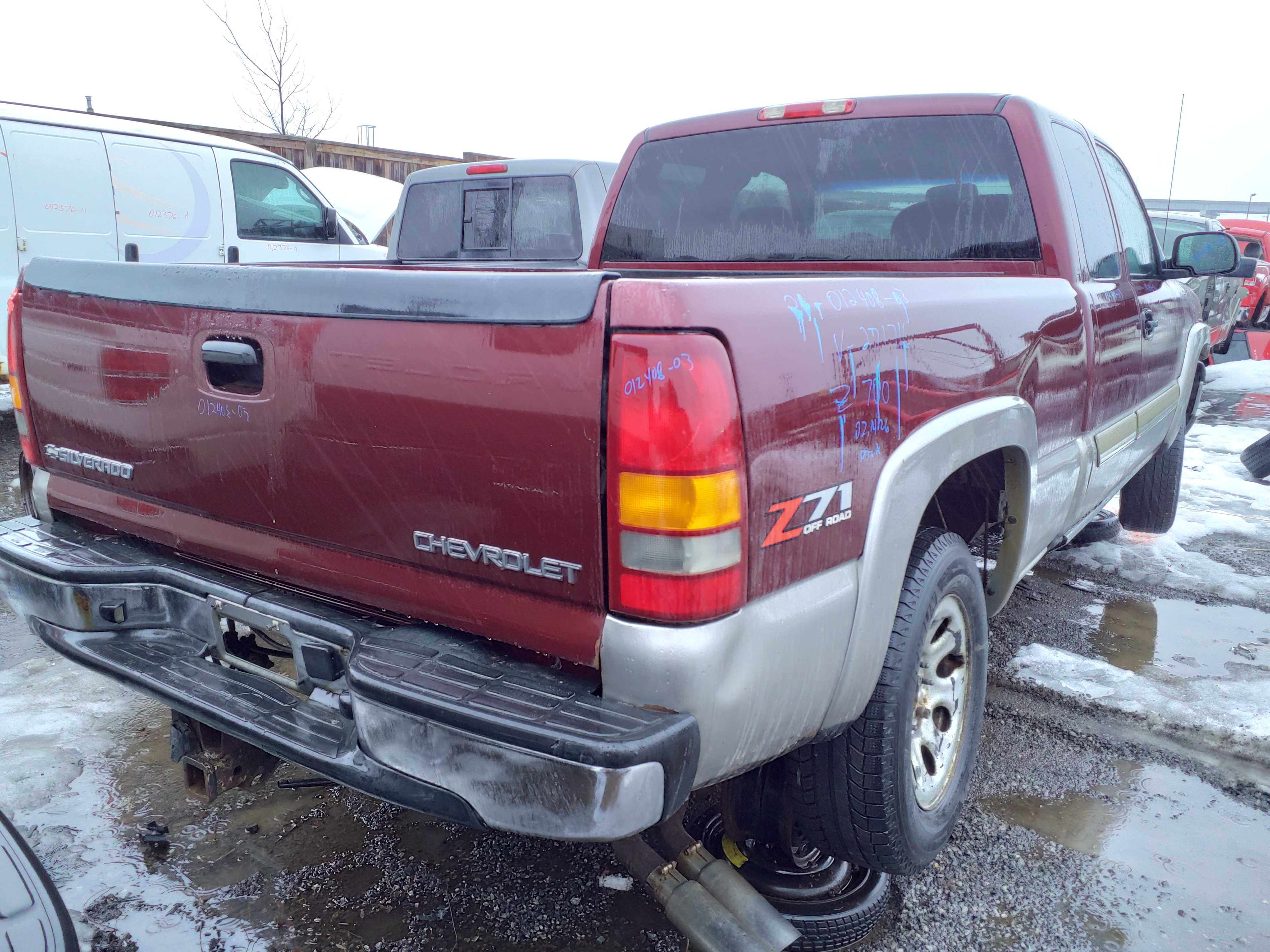 CHEVROLET SILVERADO 1500 2003