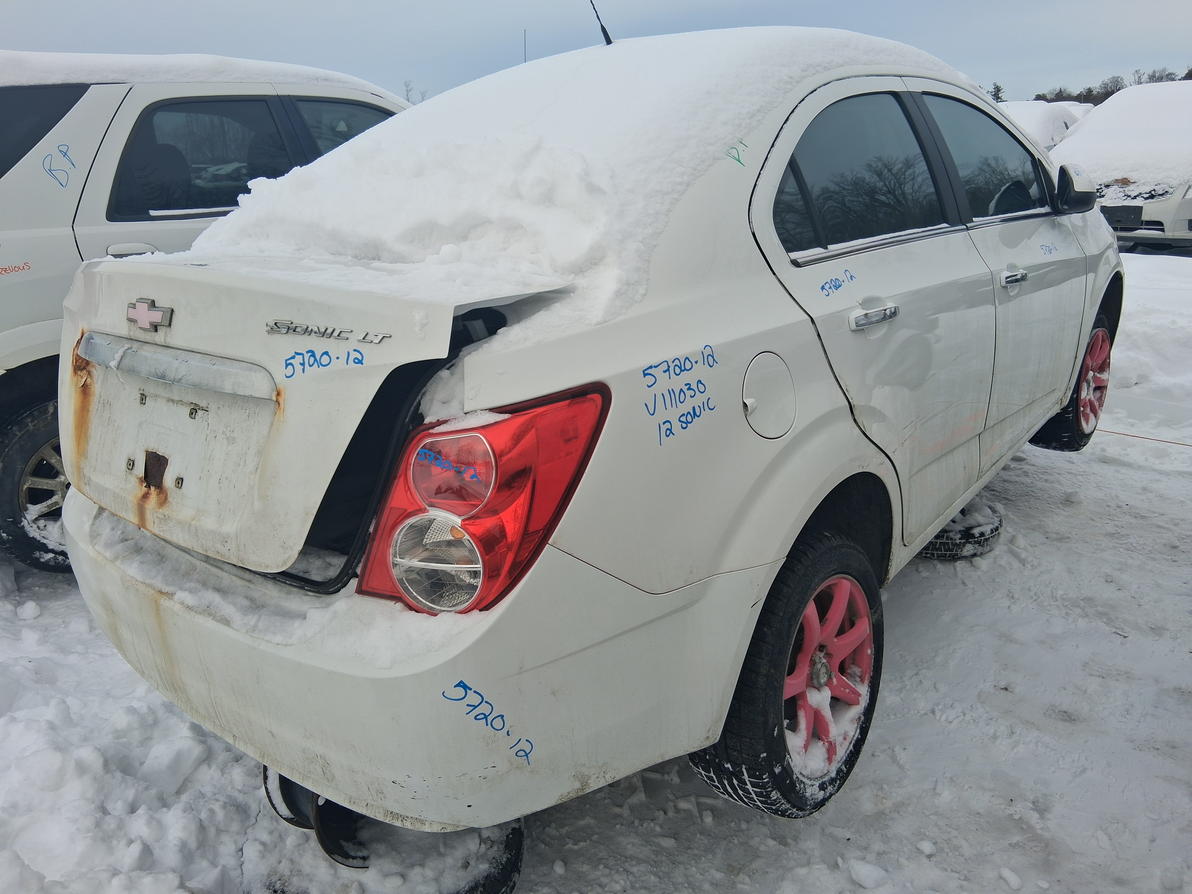 CHEVROLET SONIC 2012