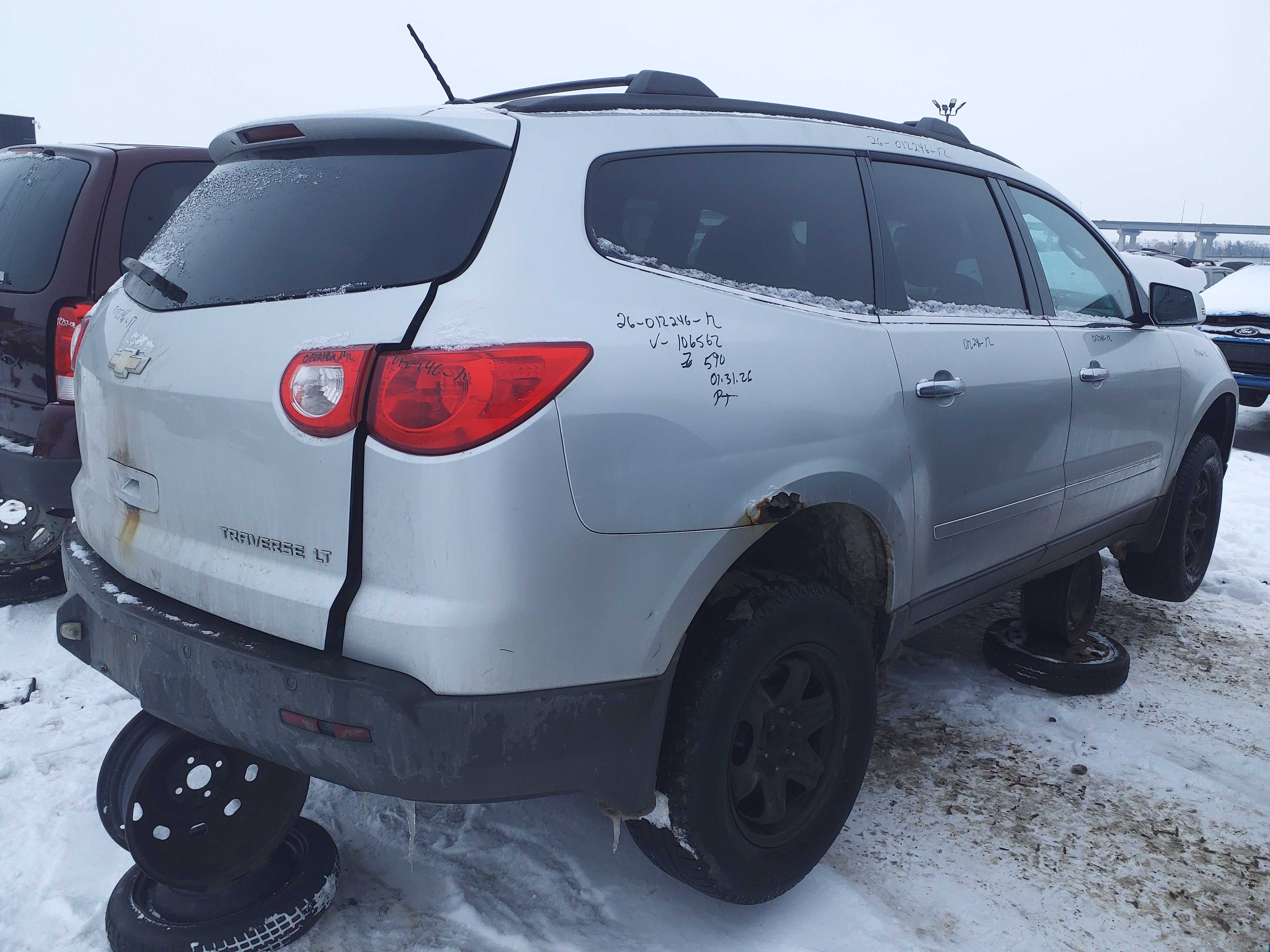 CHEVROLET TRAVERSE 2012