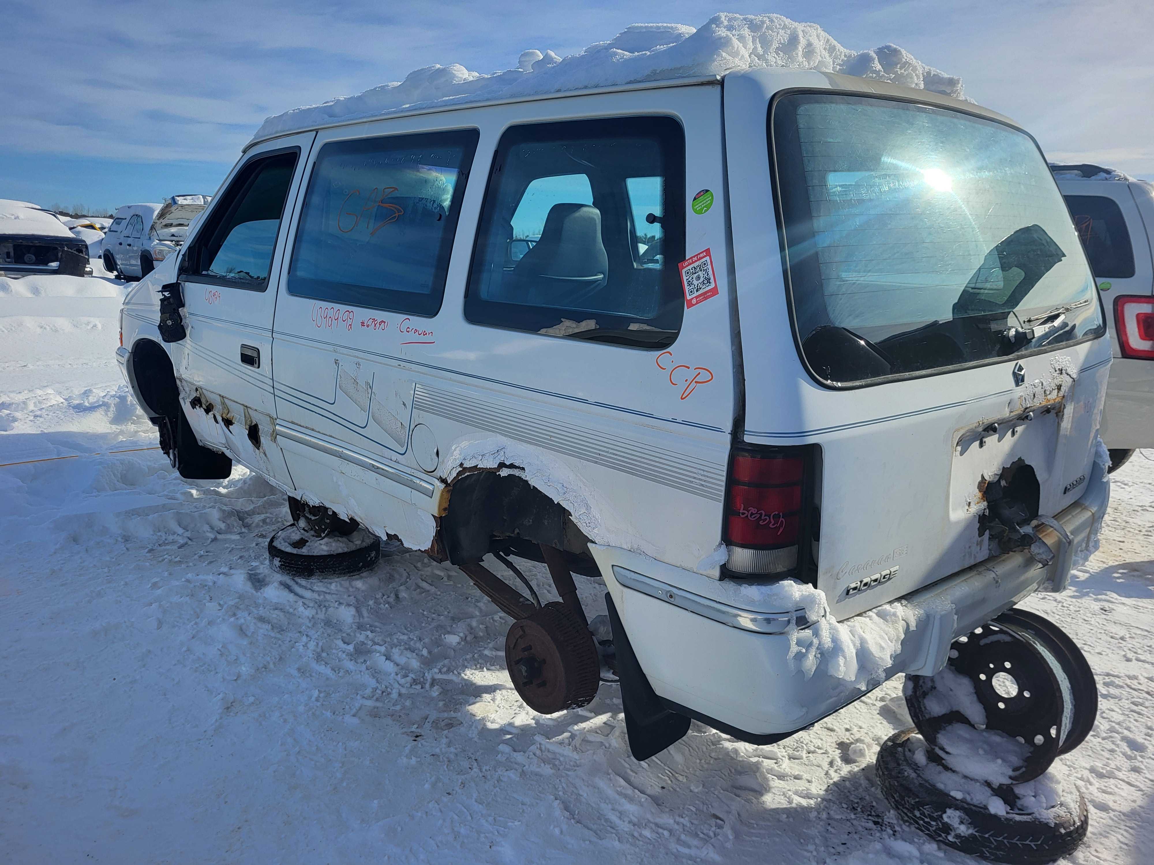 DODGE CARAVAN 1992