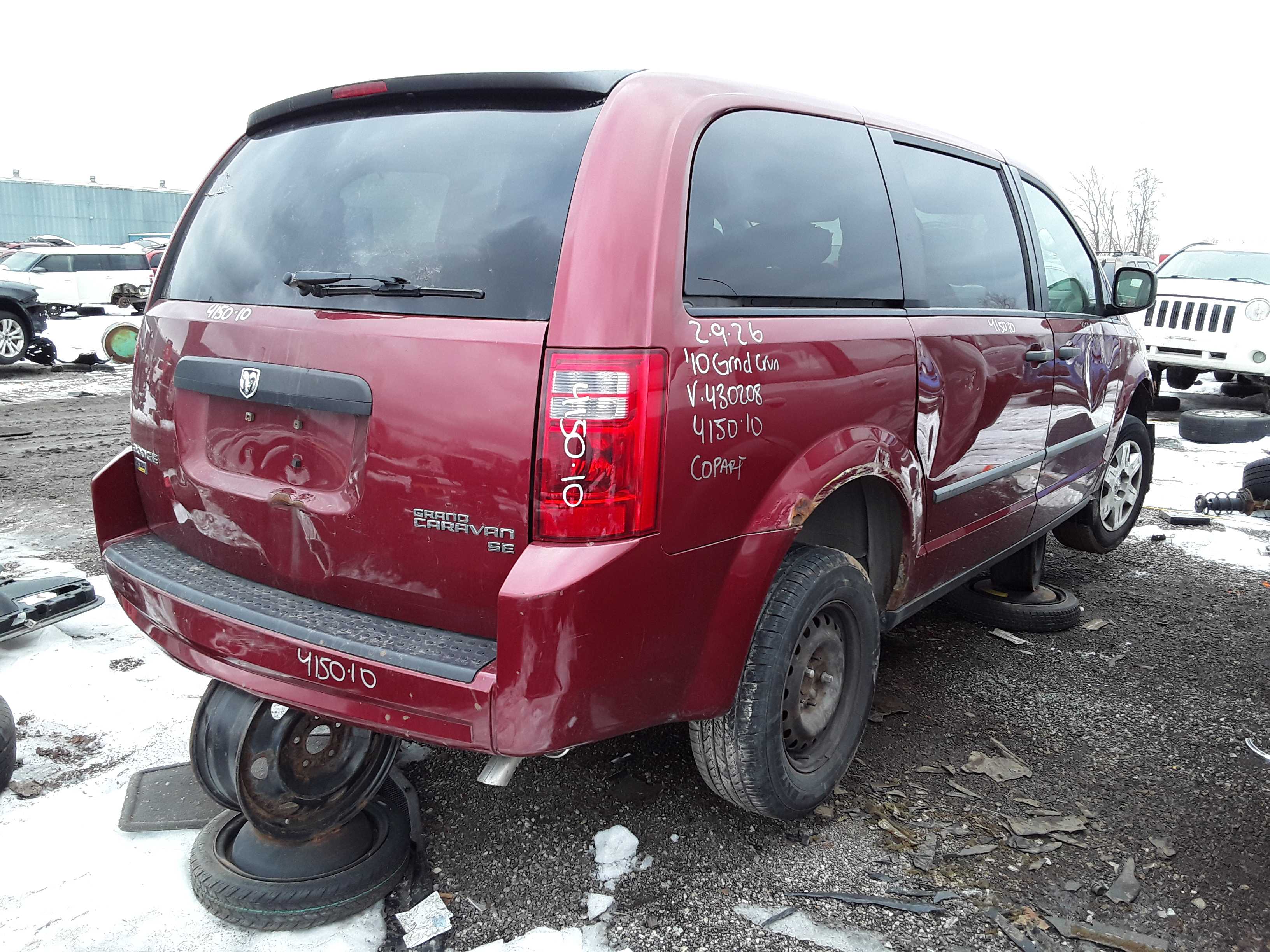 DODGE GRAND CARAVAN 2010