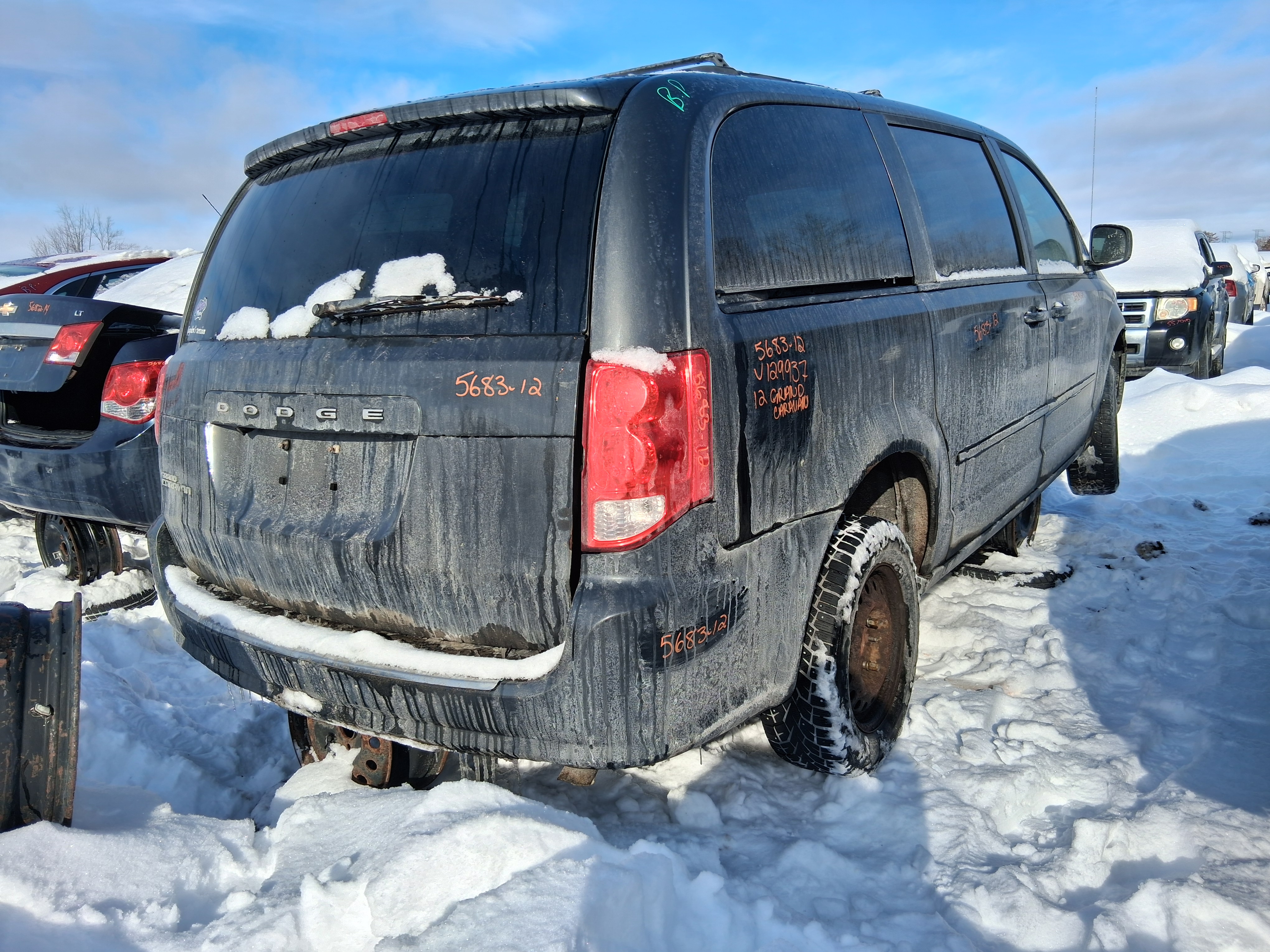 DODGE GRAND CARAVAN 2012