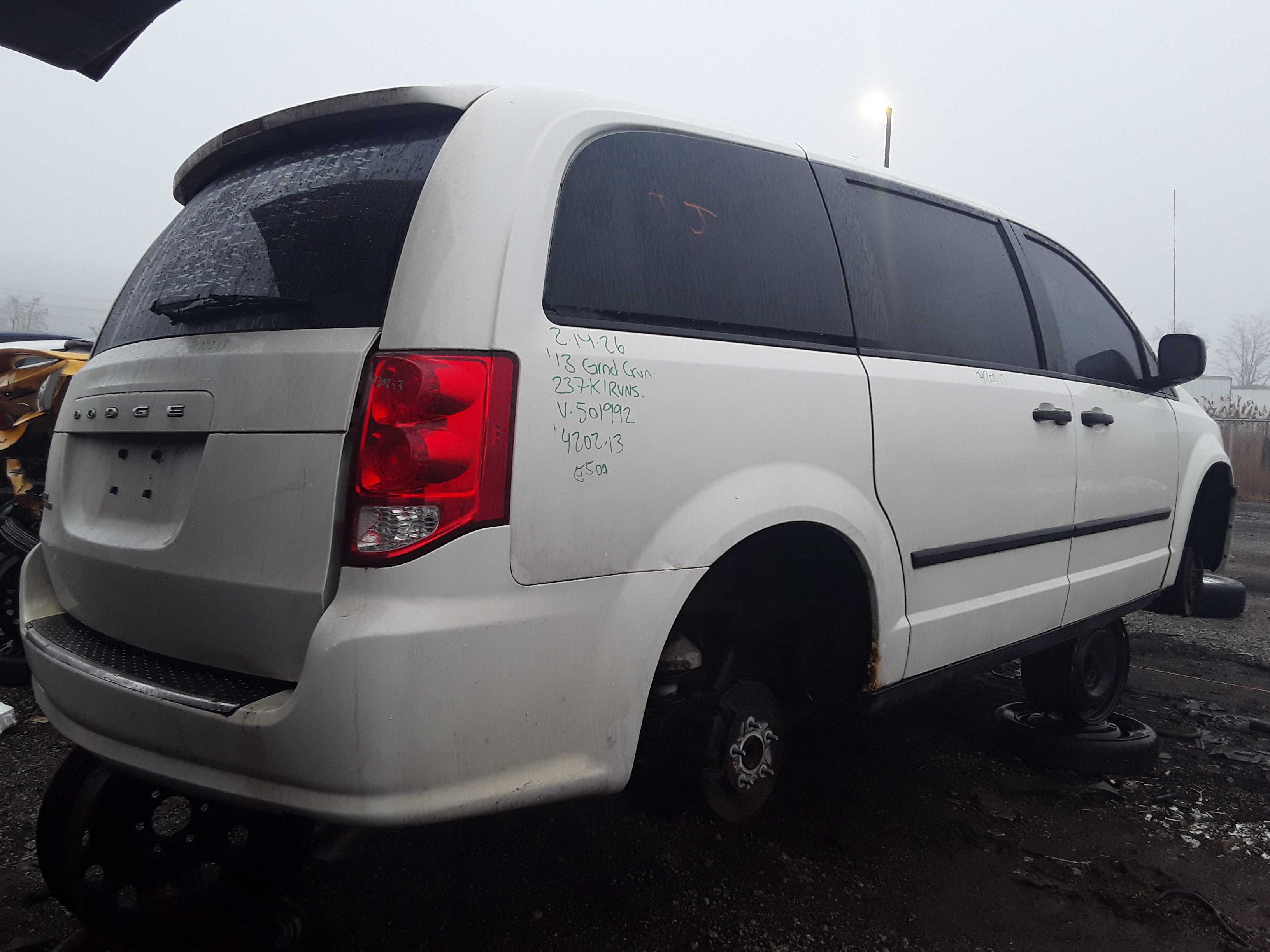 DODGE GRAND CARAVAN 2013