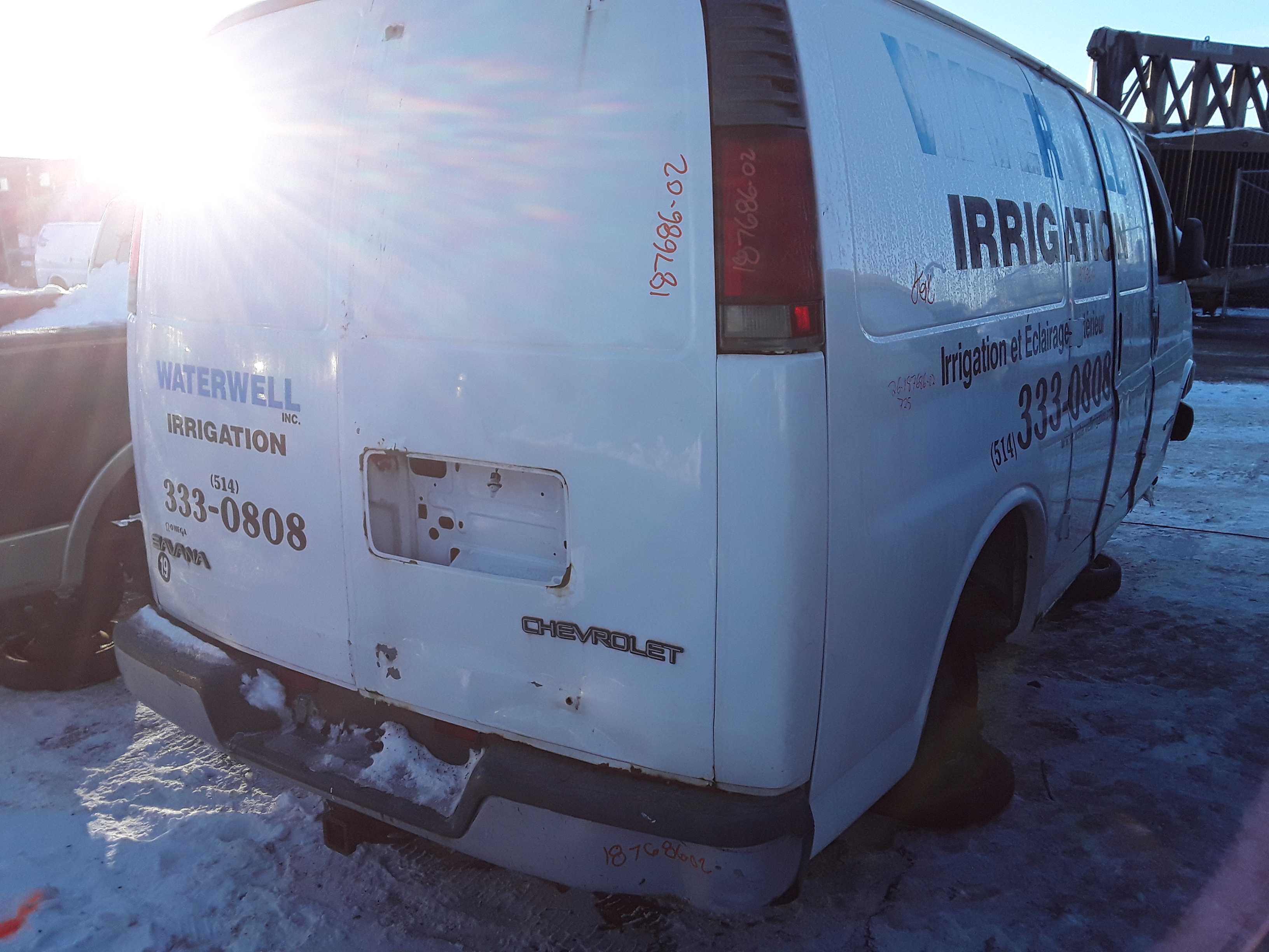 GMC SAVANA CARGO 2002