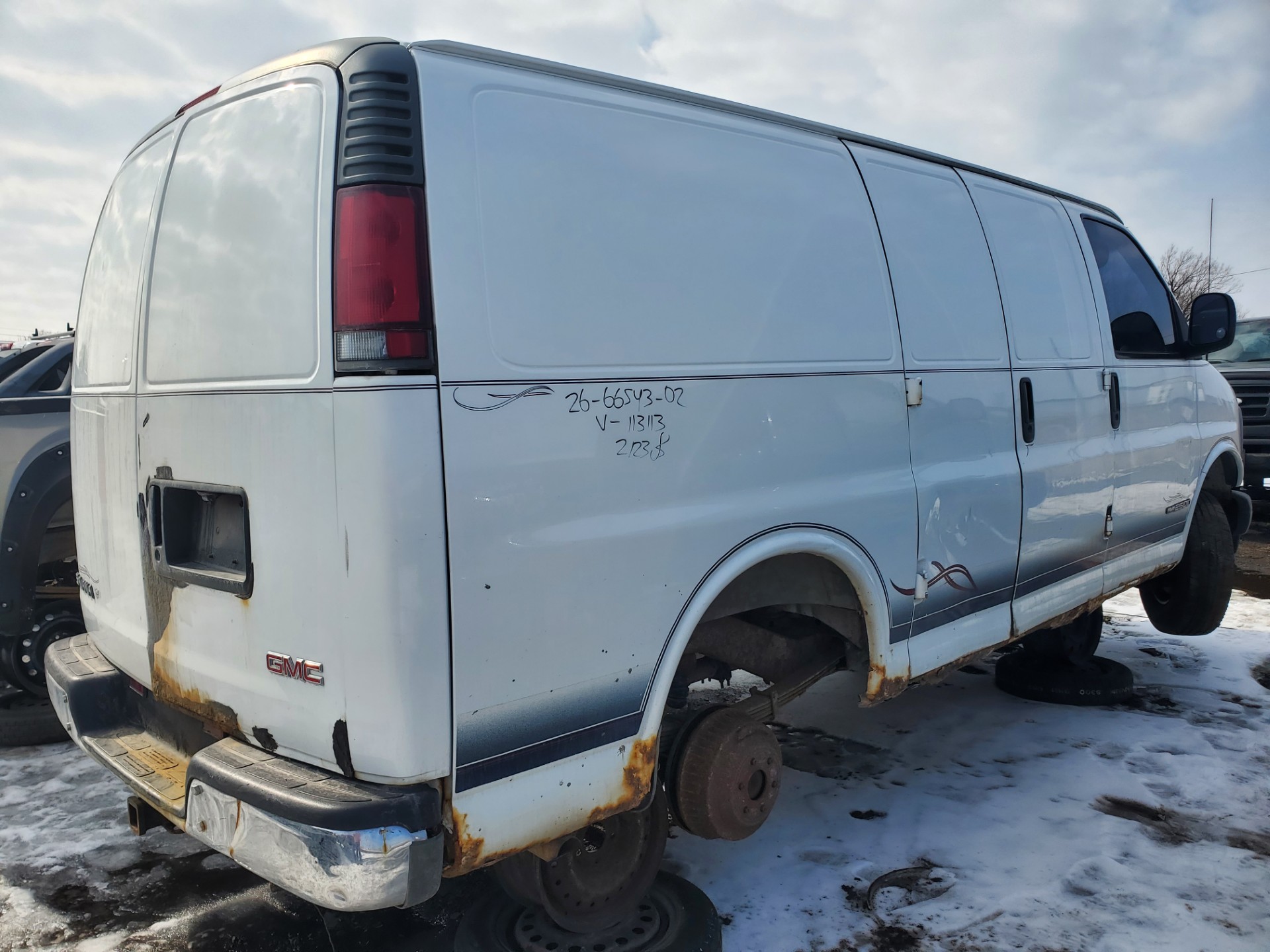 GMC SAVANA CARGO 2002