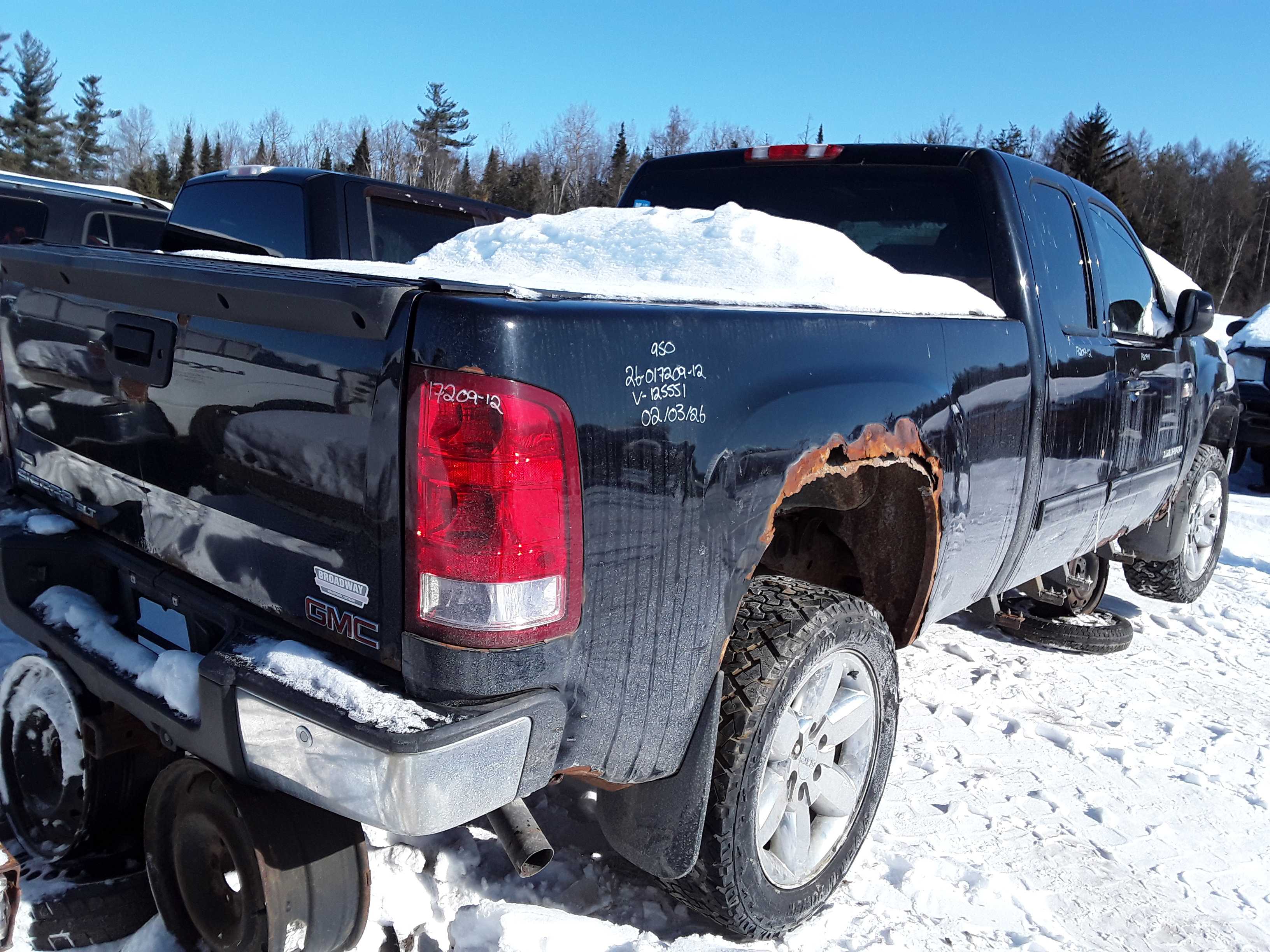 GMC SIERRA 1500 2012