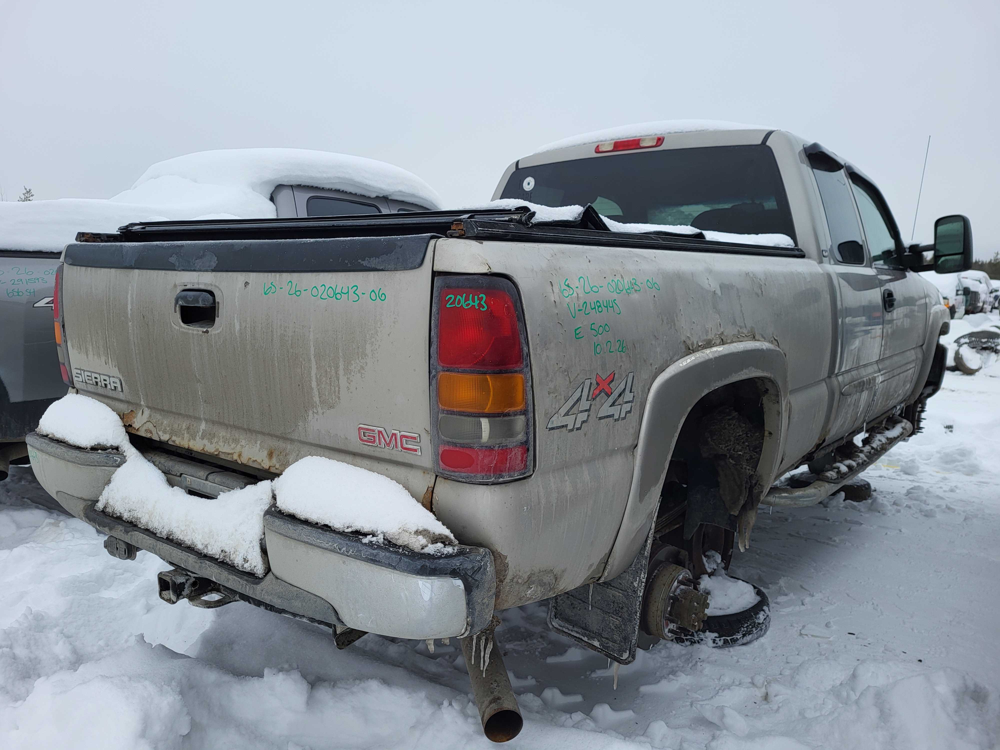 GMC SIERRA 2500 2006