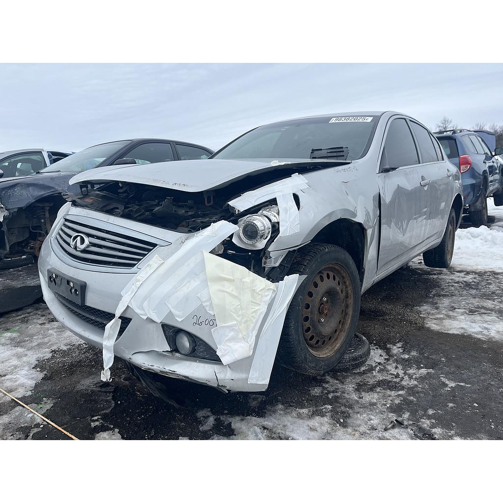 INFINITI G25 SEDAN 2012