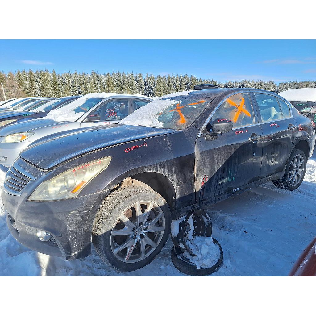 INFINITI G37 SEDAN 2011