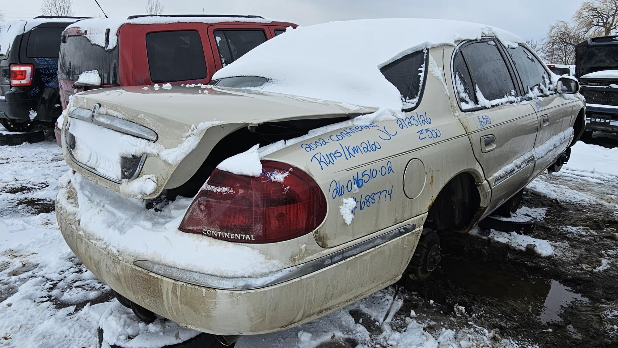 LINCOLN CONTINENTAL 2002