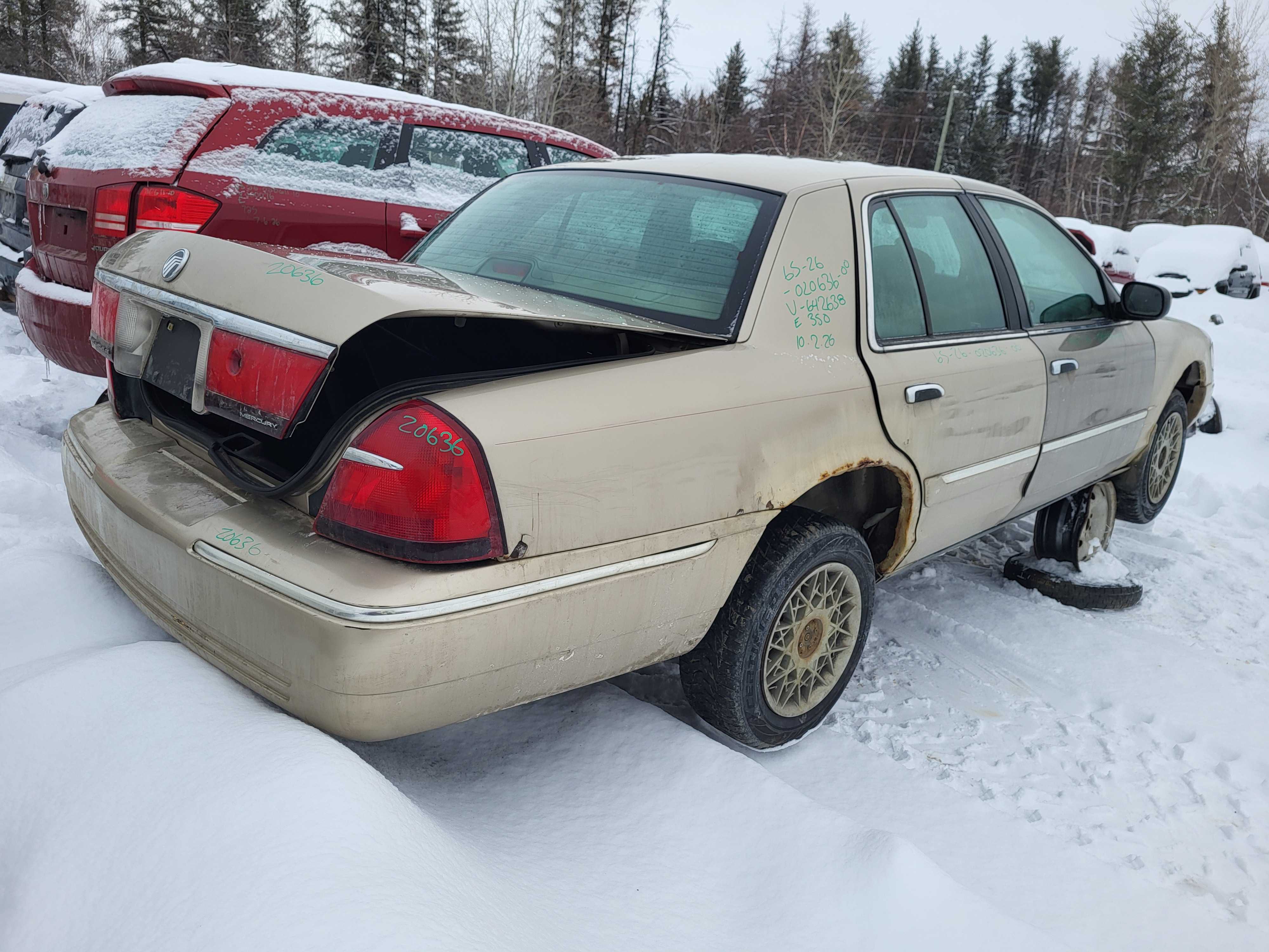 MERCURY GRAND MARQUIS 2000
