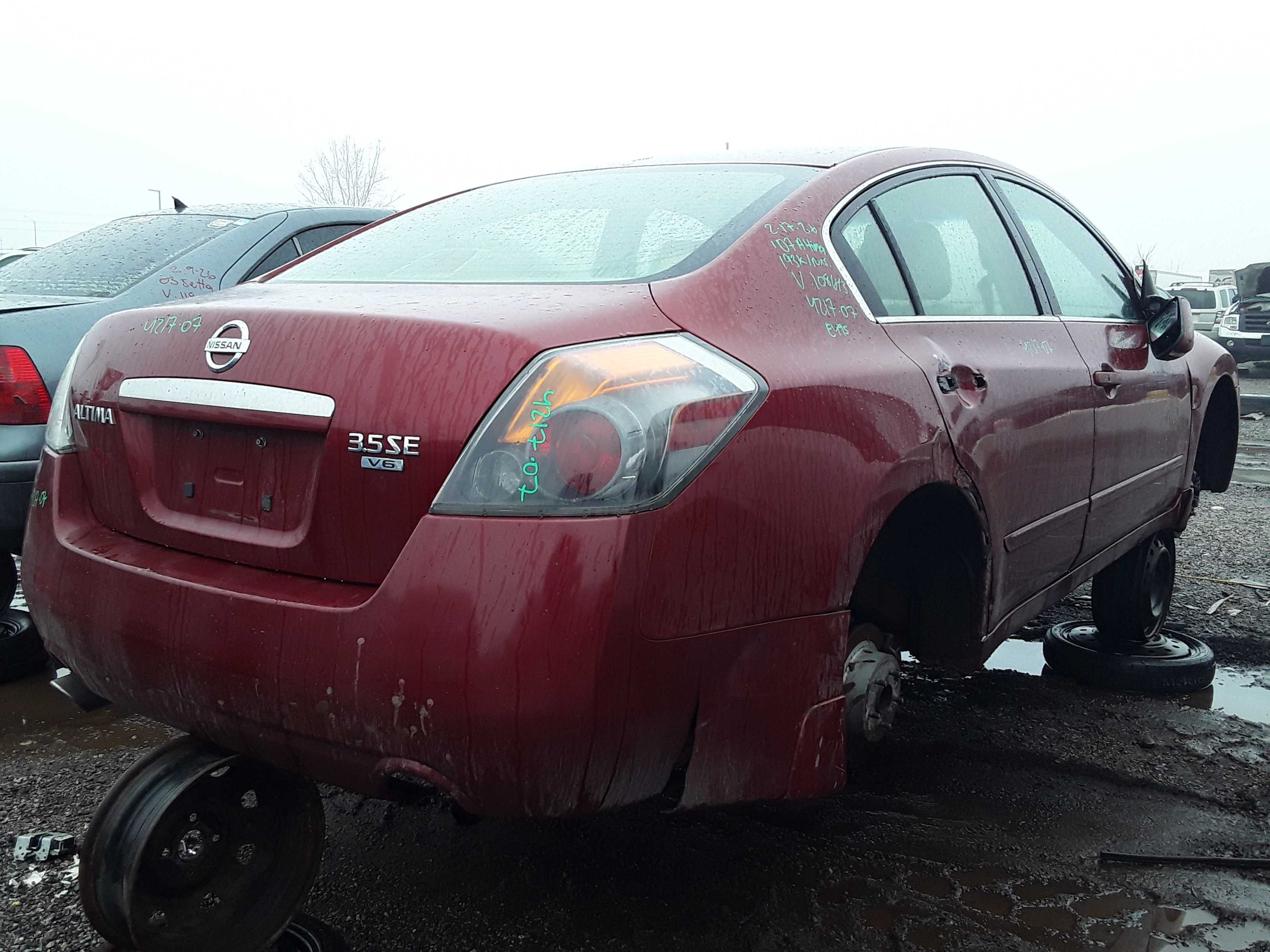 NISSAN ALTIMA 2007