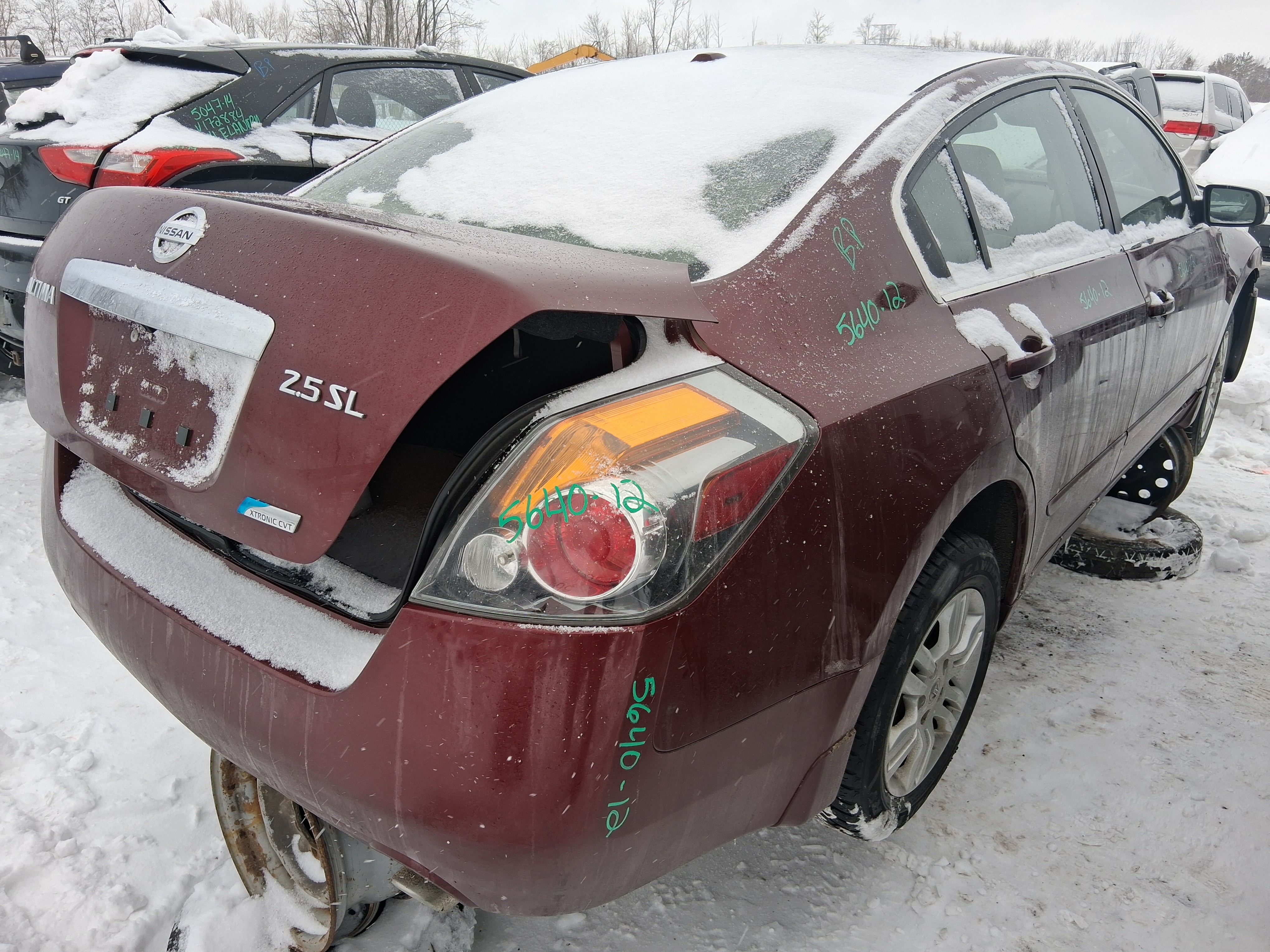 NISSAN ALTIMA 2012
