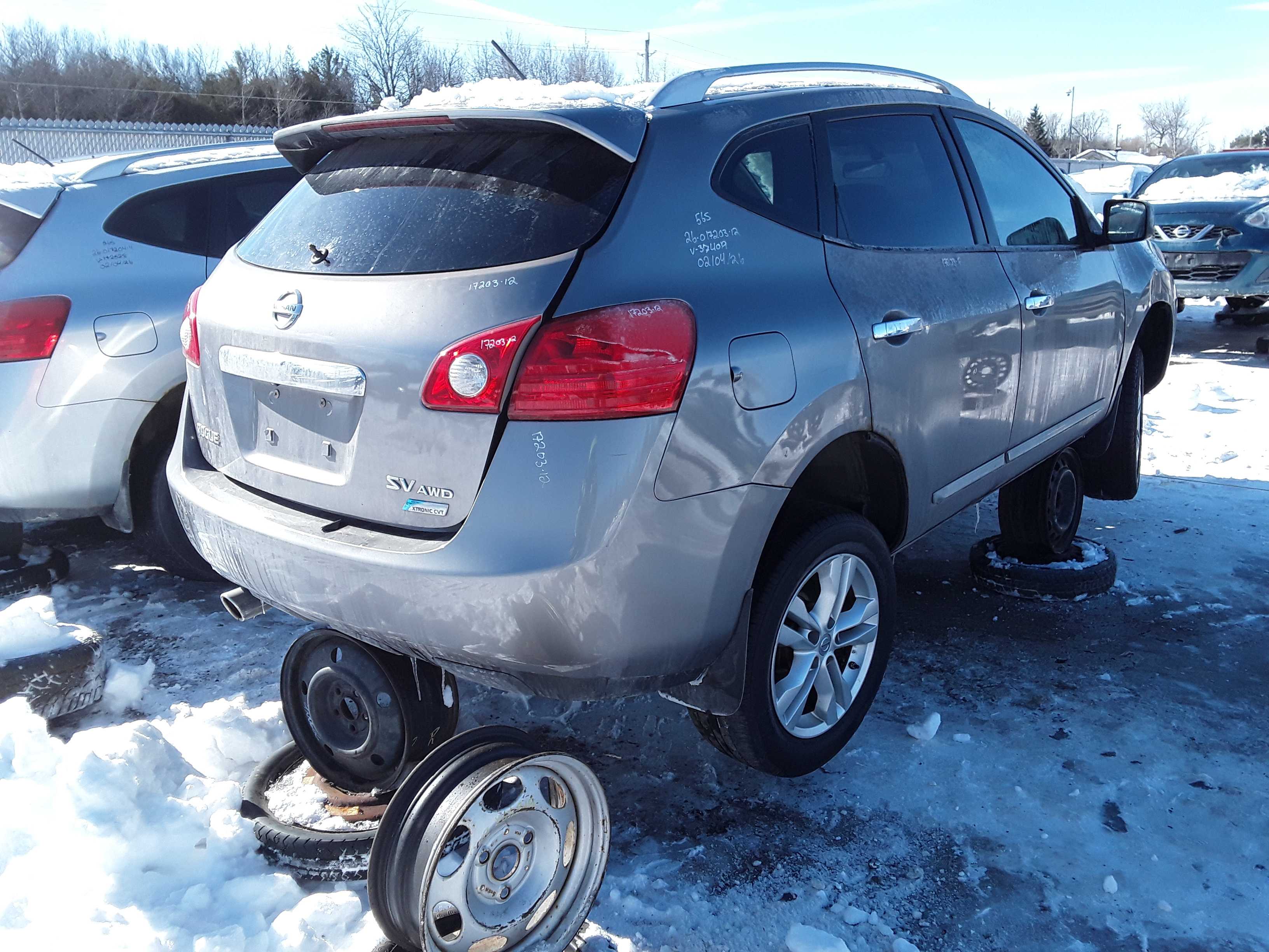 NISSAN ROGUE 2012