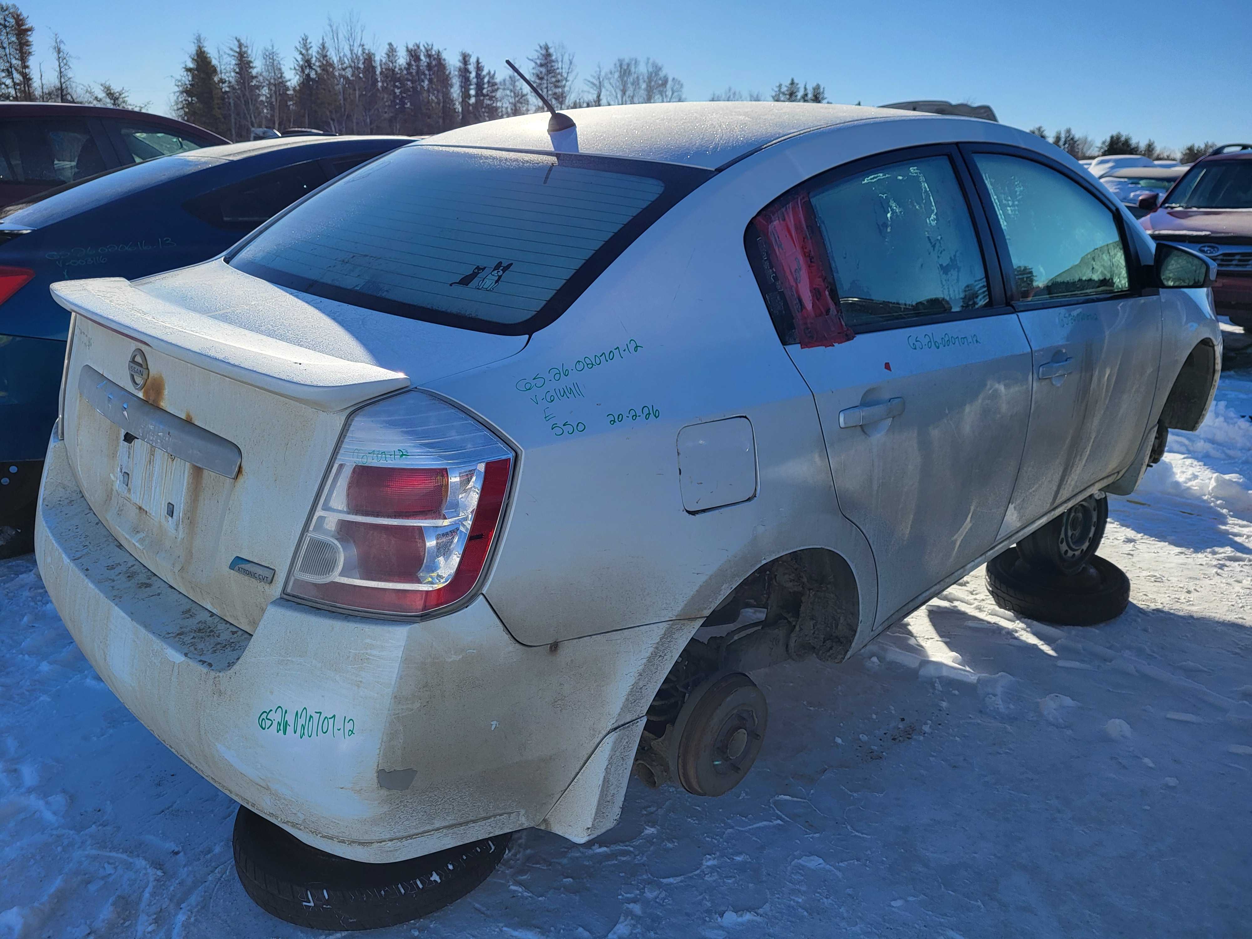 NISSAN SENTRA 2012