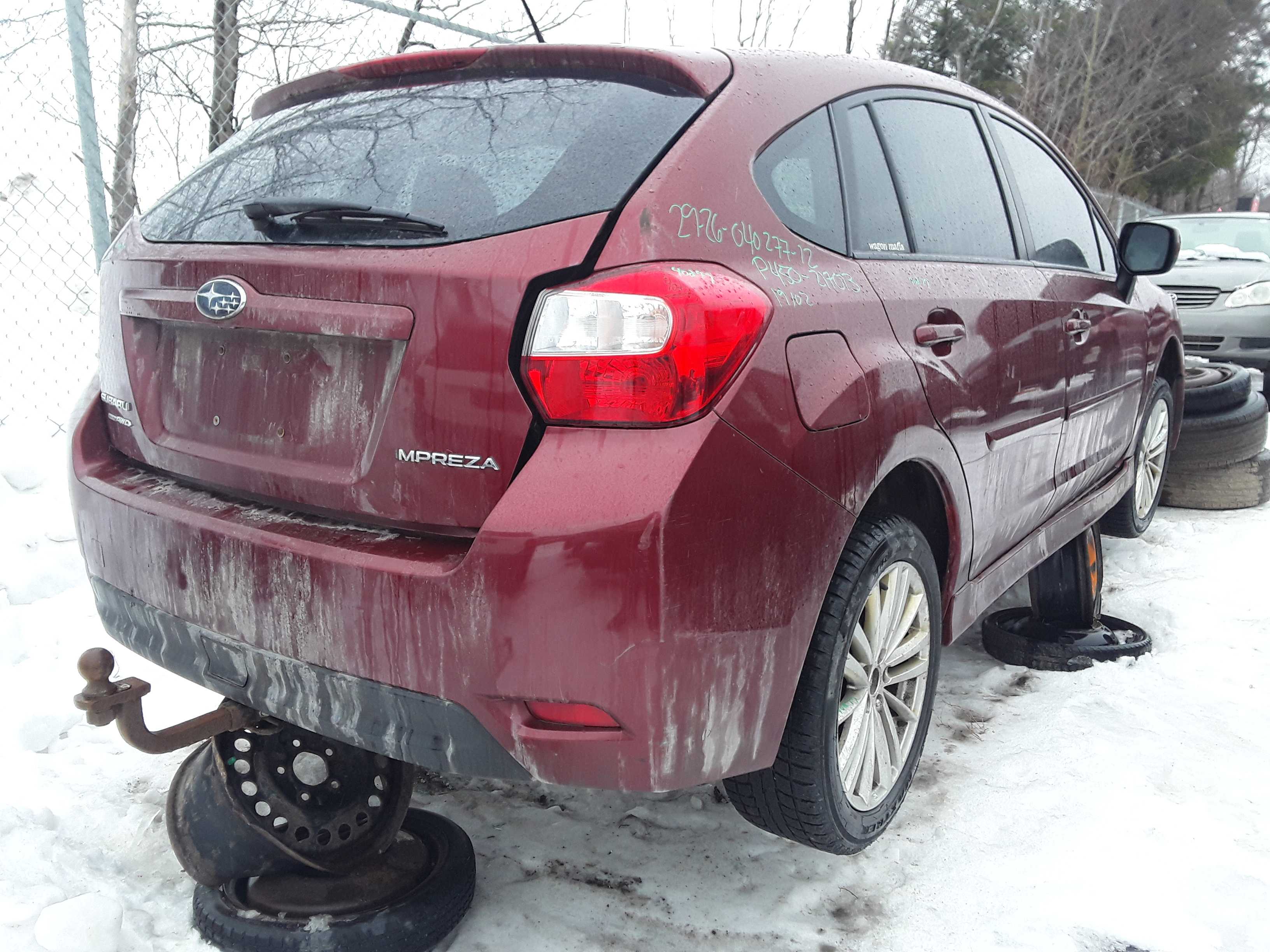 SUBARU IMPREZA 2012