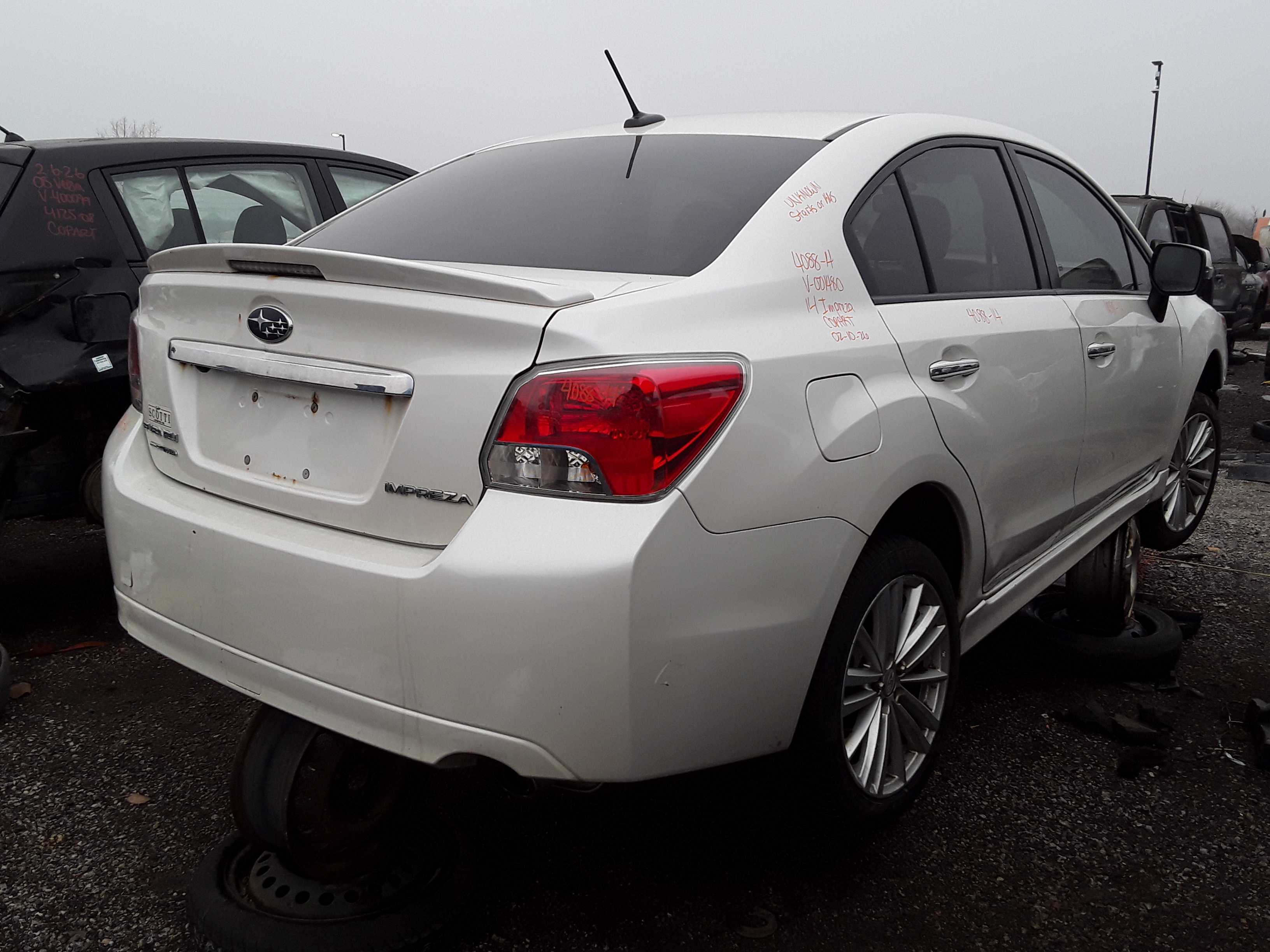 SUBARU IMPREZA 2014