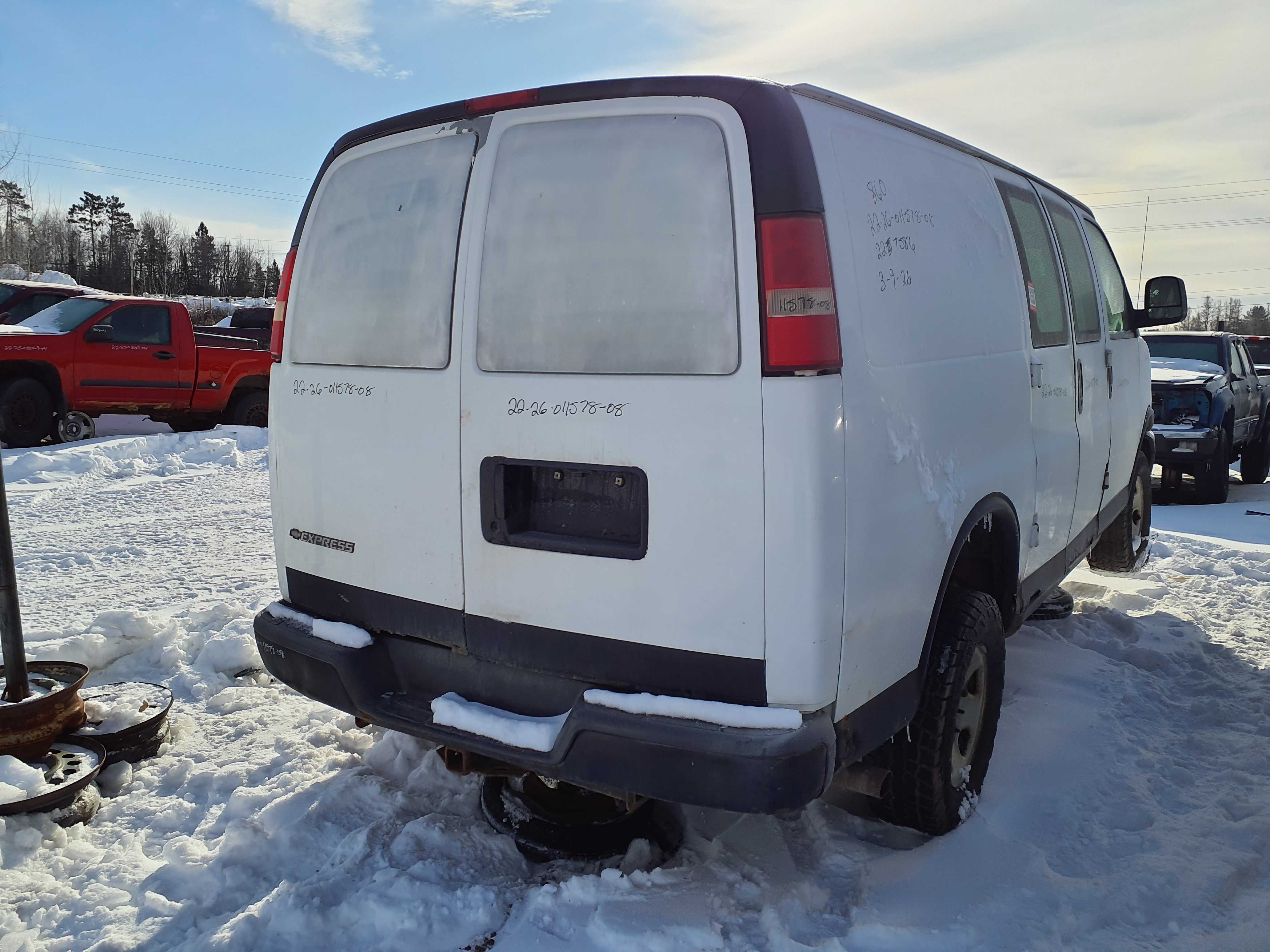 CHEVROLET EXPRESS VAN 2008