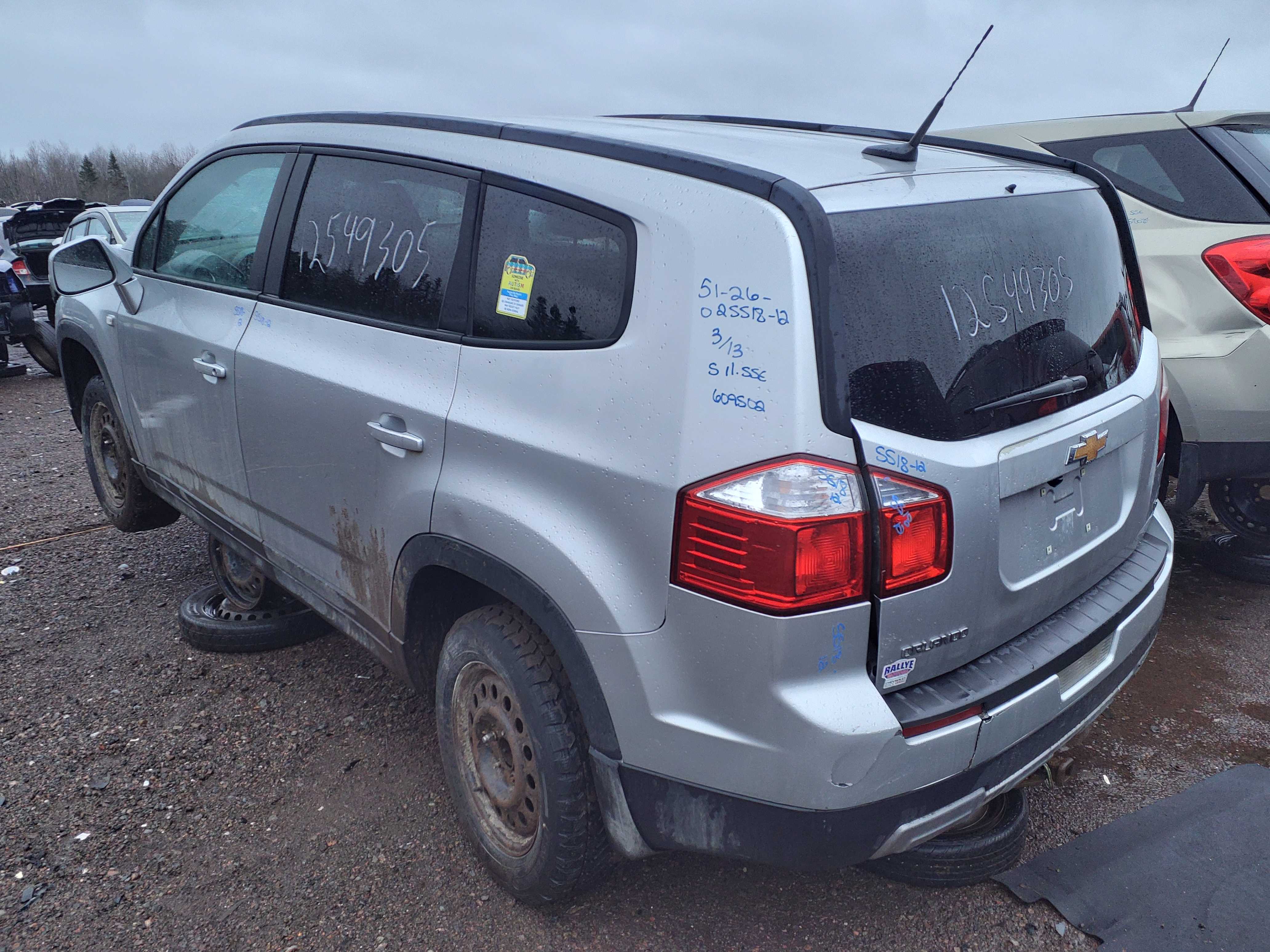 CHEVROLET ORLANDO 2012