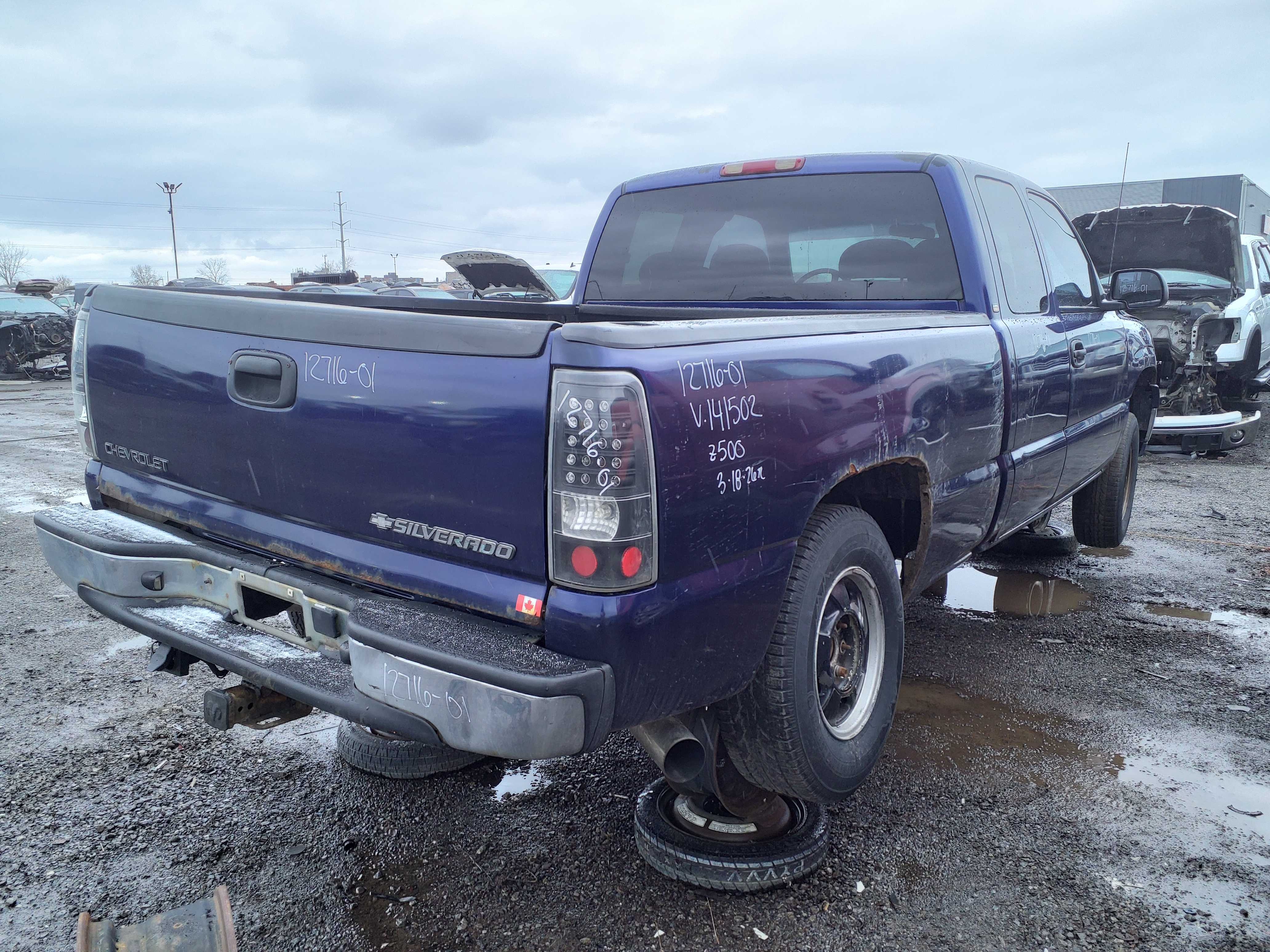 CHEVROLET SILVERADO 1500 2001