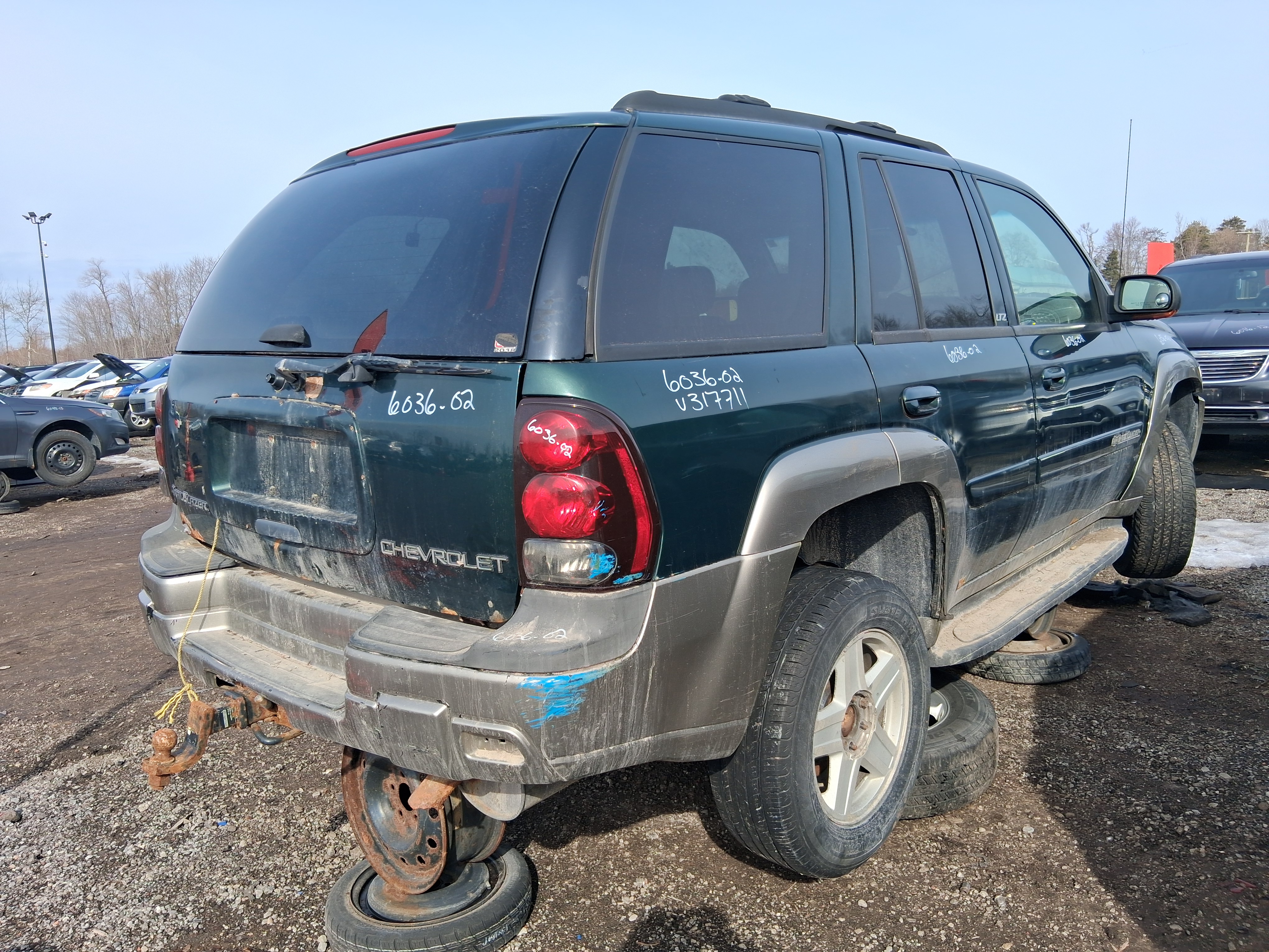 CHEVROLET TRAILBLAZER 2002
