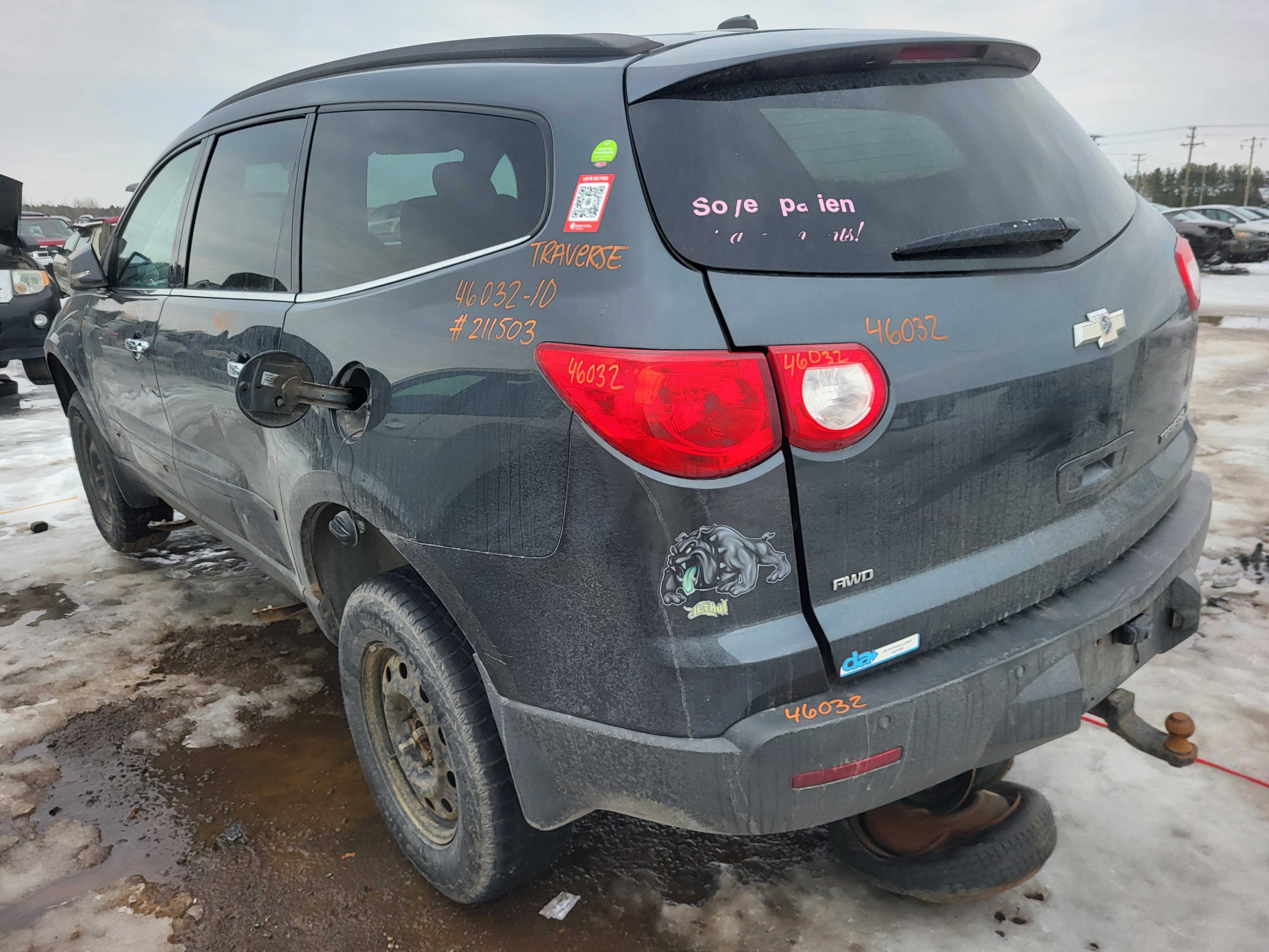 CHEVROLET TRAVERSE 2010