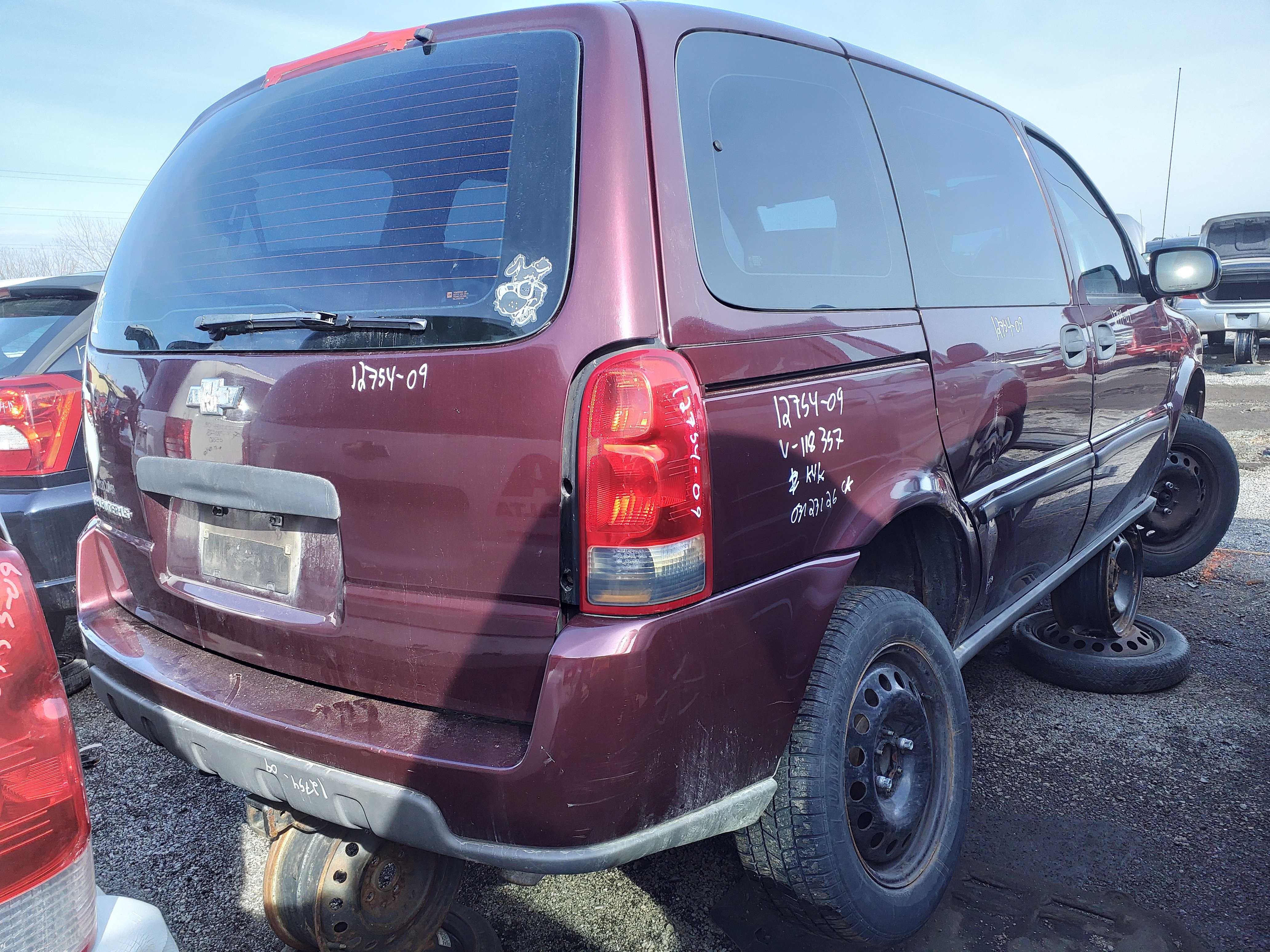 CHEVROLET UPLANDER 2009