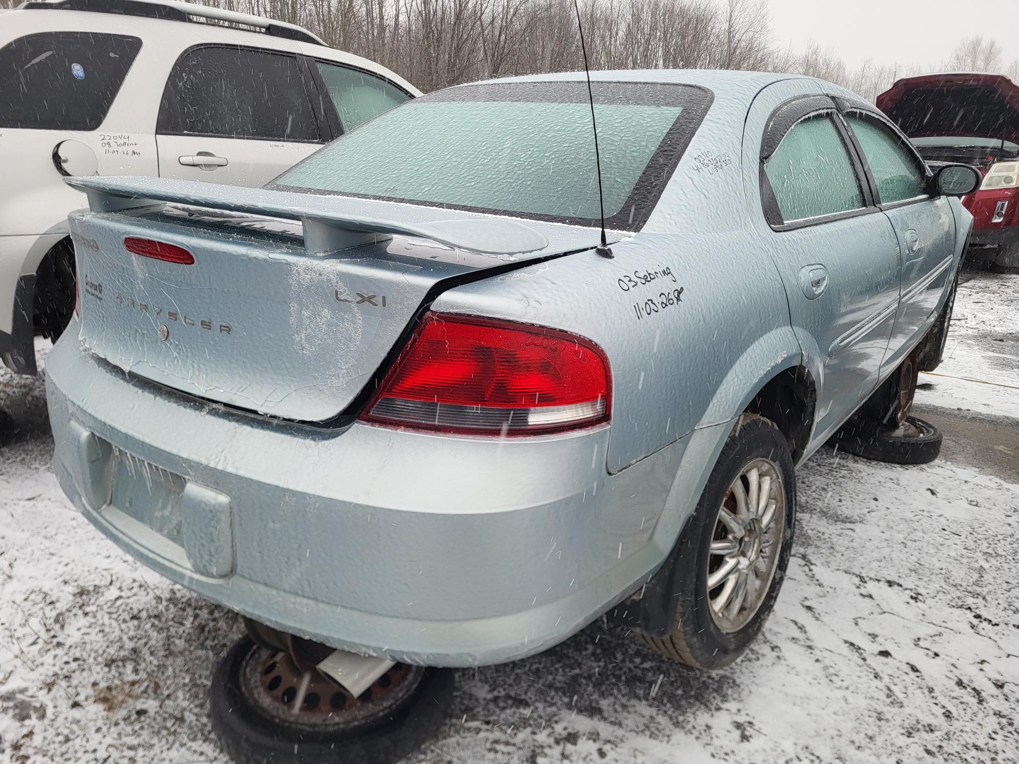CHRYSLER SEBRING 2003
