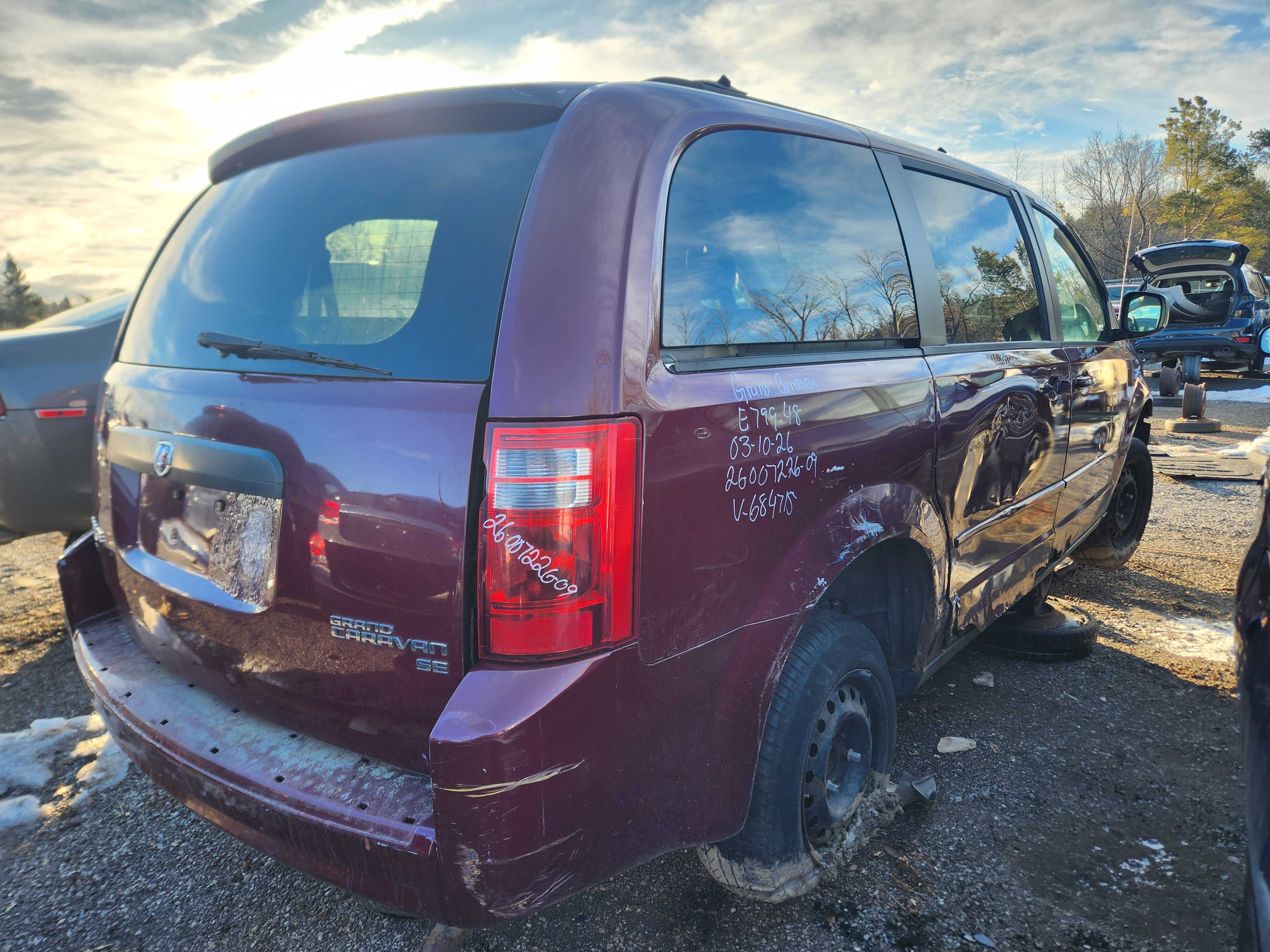 DODGE GRAND CARAVAN 2009