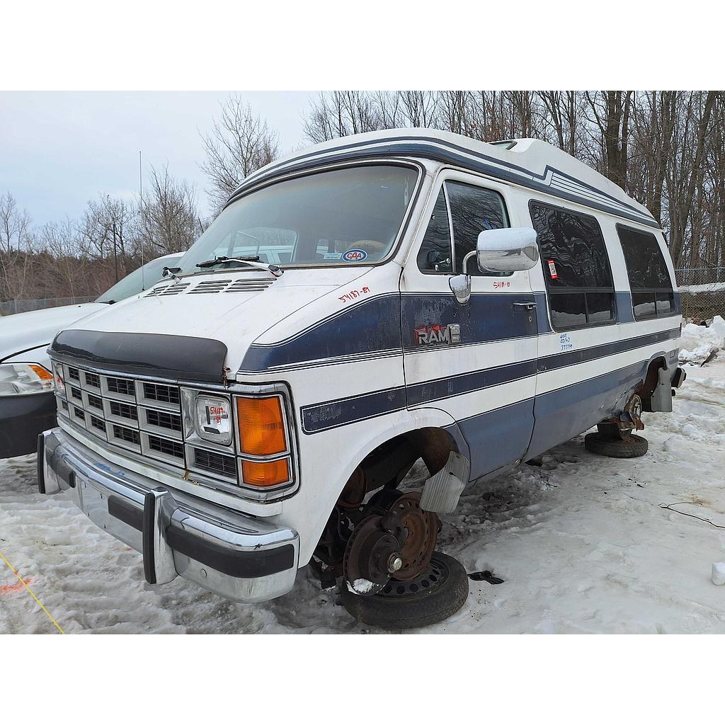 DODGE RAM VAN 1989