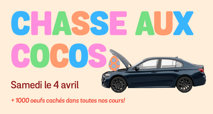 Chasse Aux Cocos dans la cour