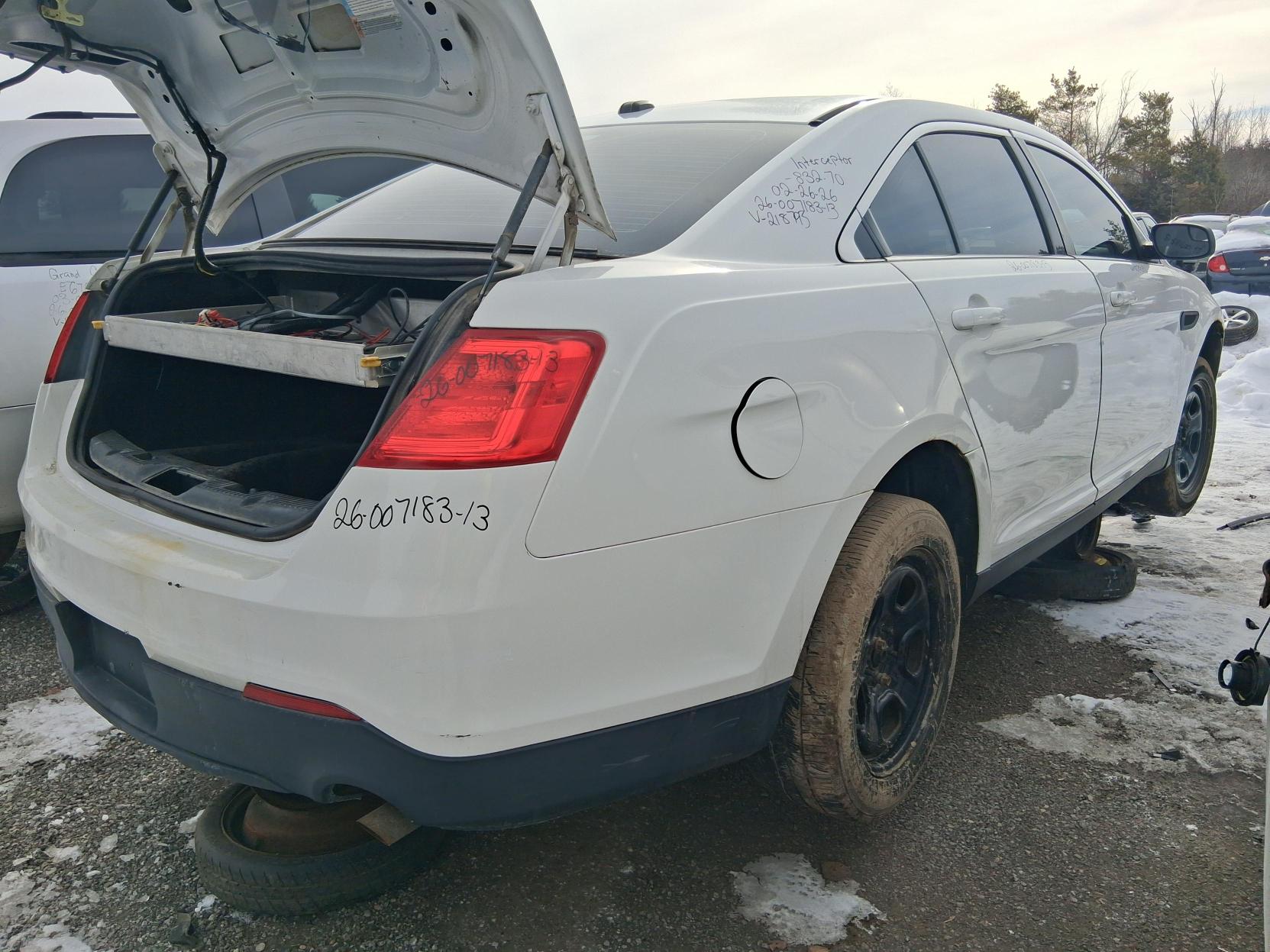 FORD POLICE INTERCEPTOR 2013