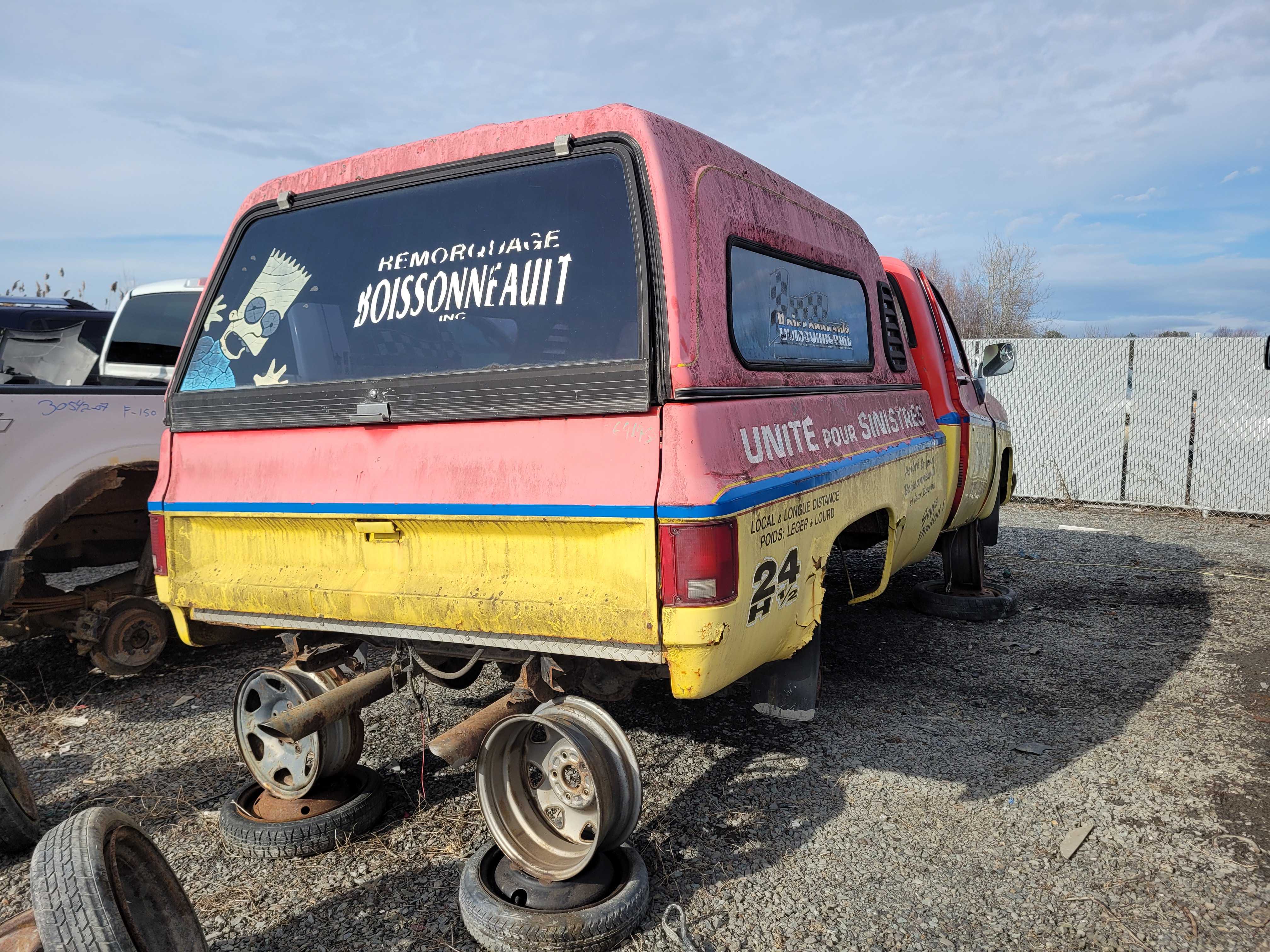 GMC 1/2 TON PICKUPS 1985