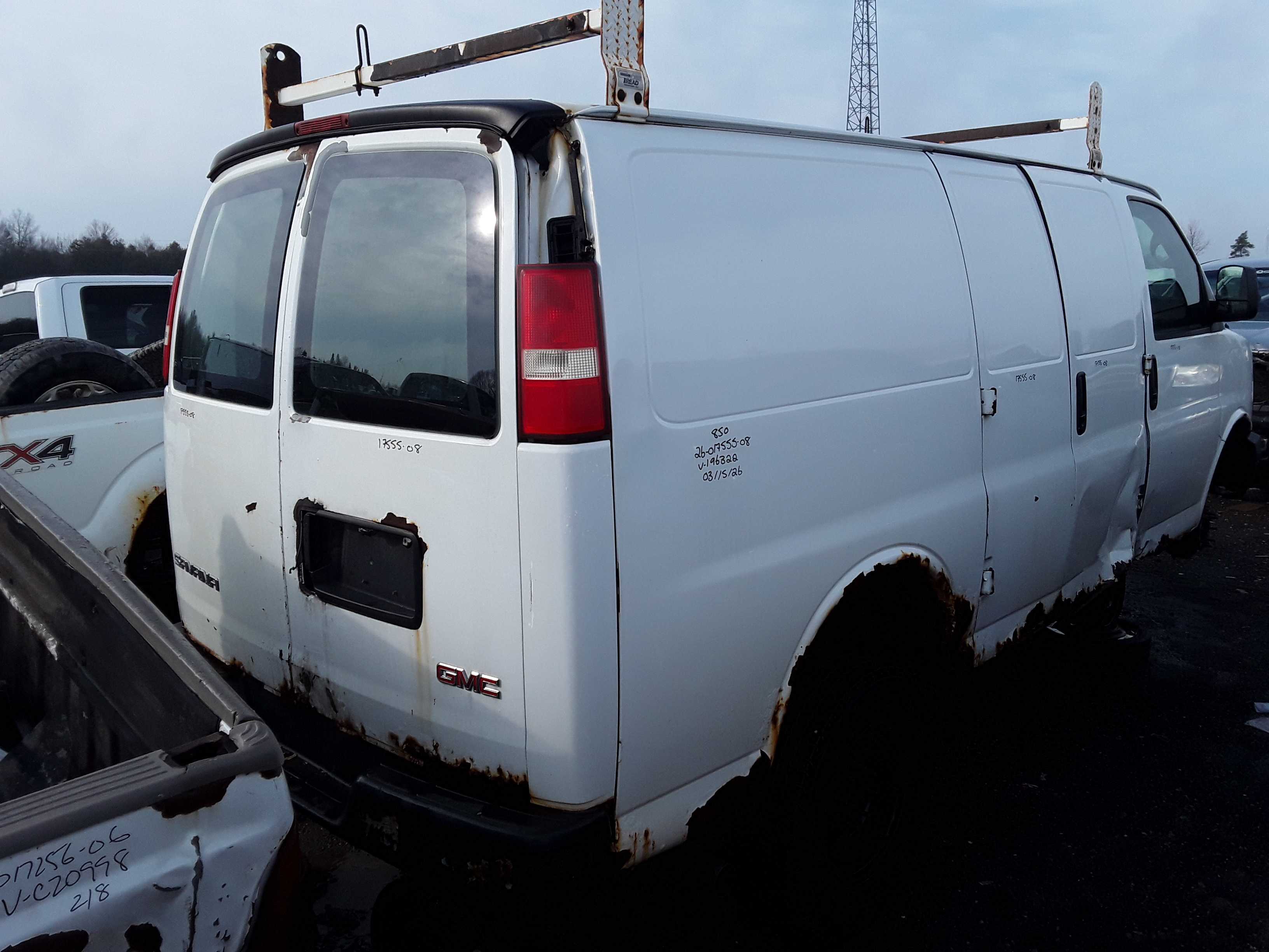 GMC SAVANA CARGO 2008