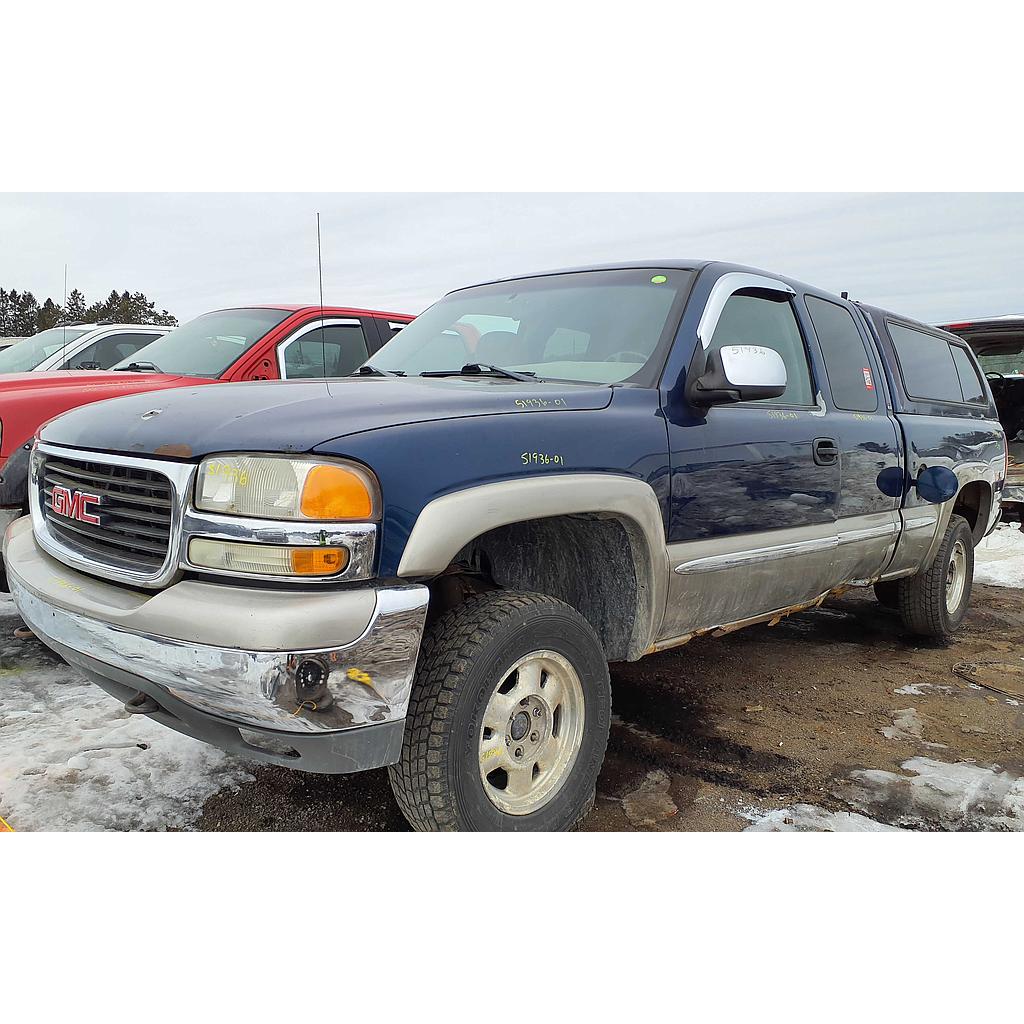 GMC SIERRA 1500 2001