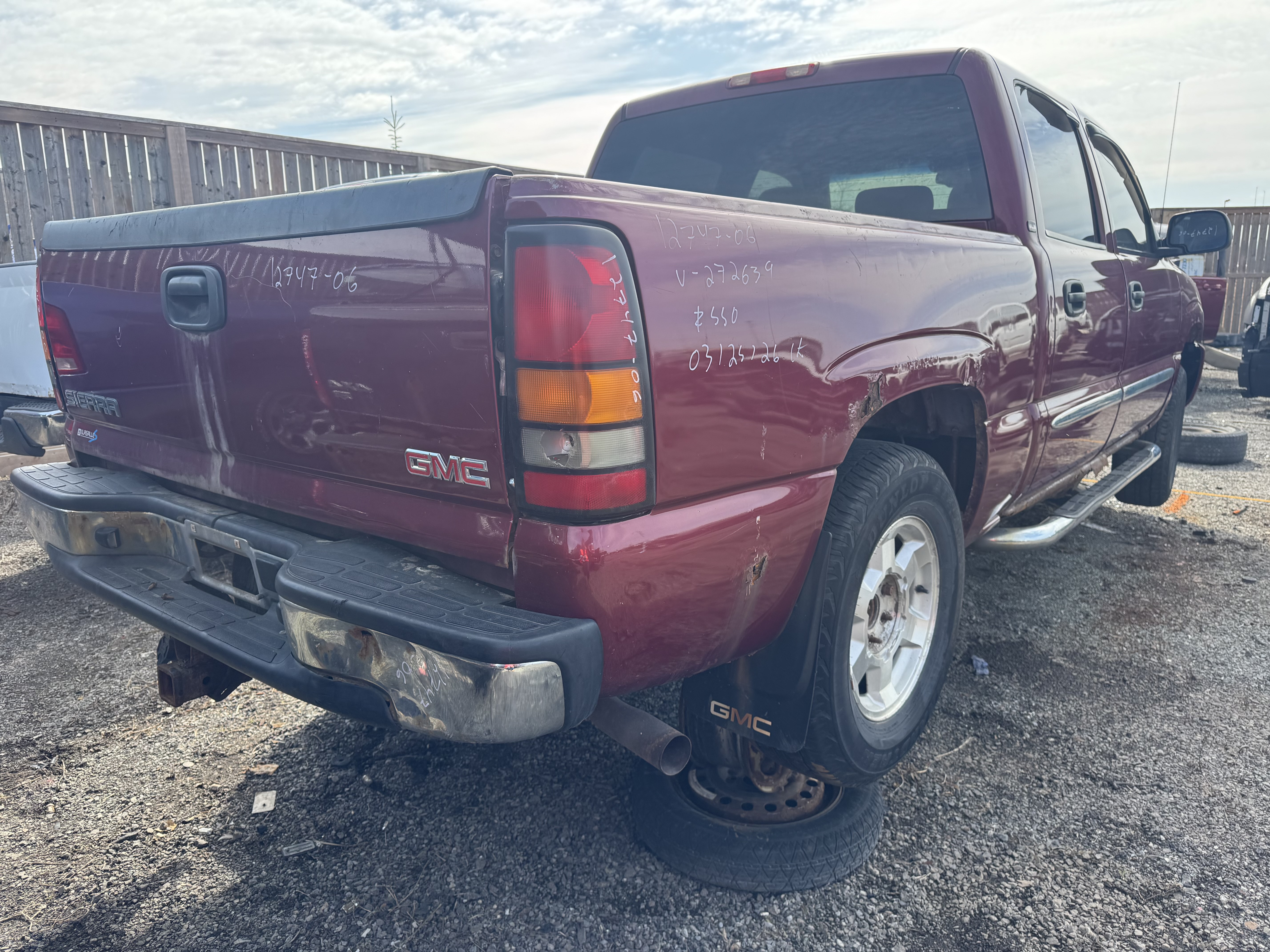 GMC SIERRA 1500 2006