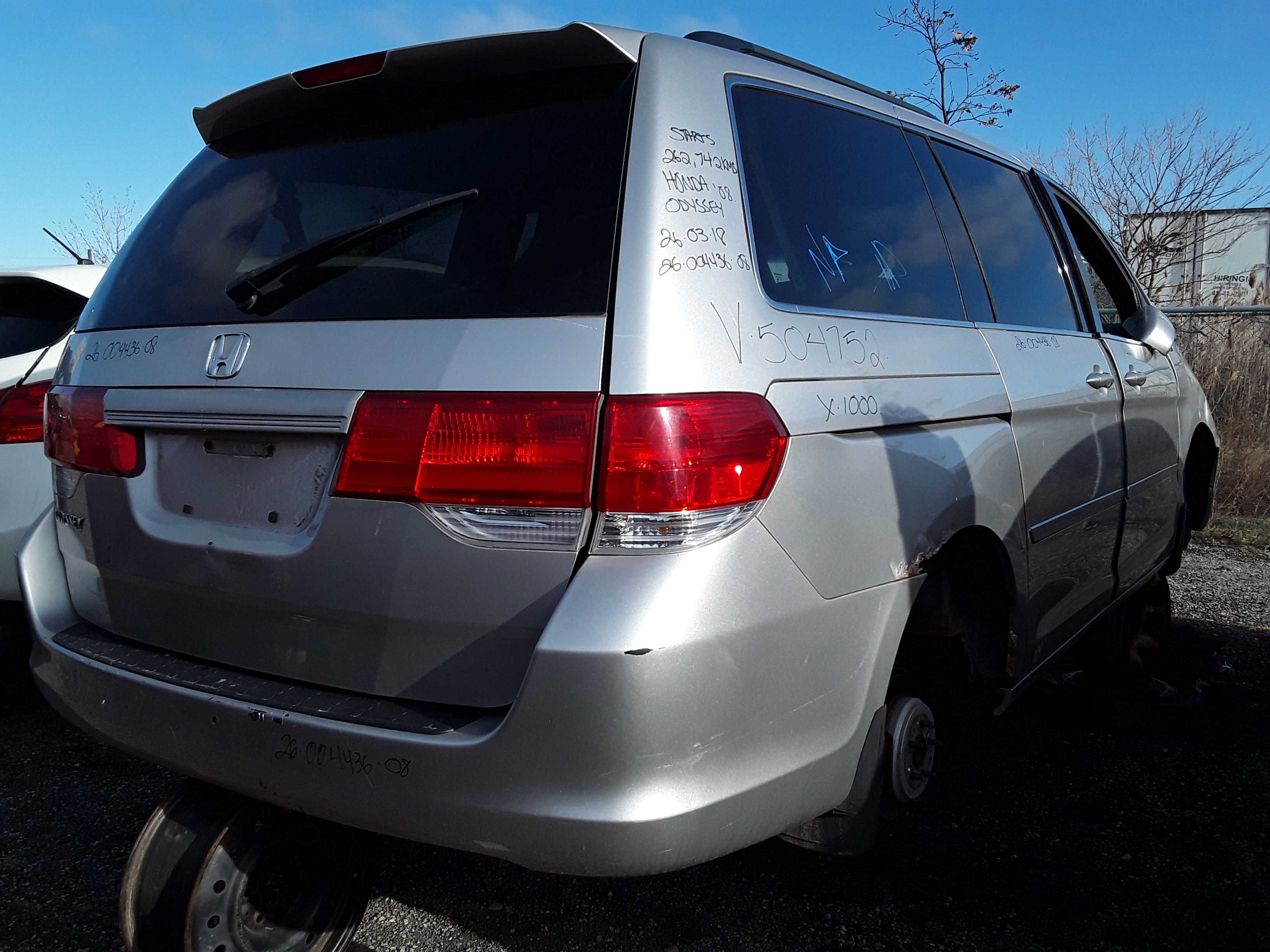 HONDA ODYSSEY 2008