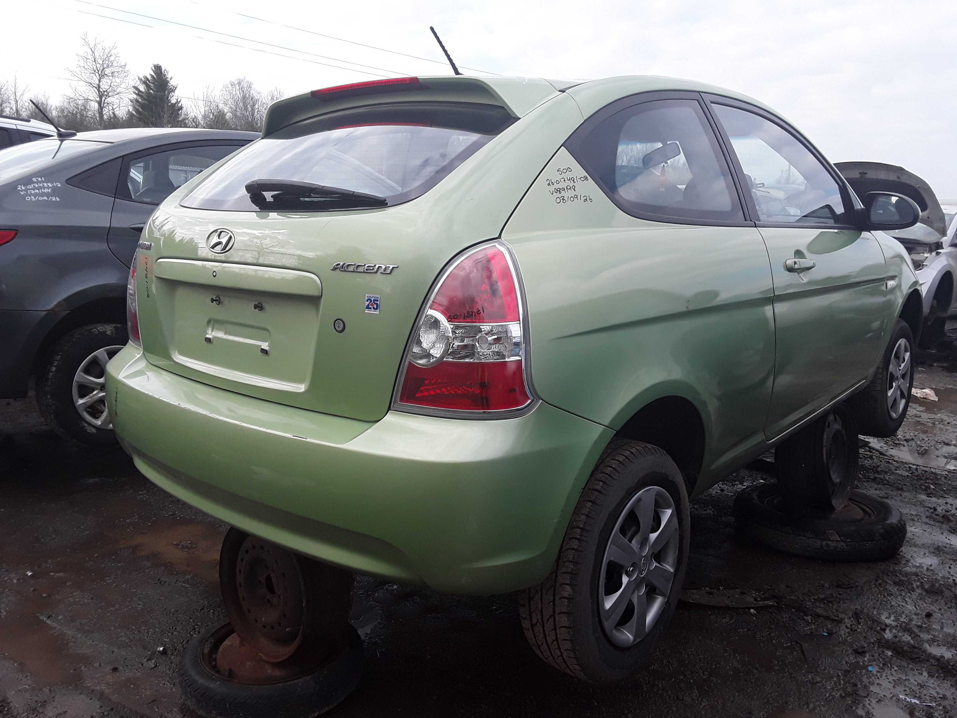 HYUNDAI ACCENT 2008