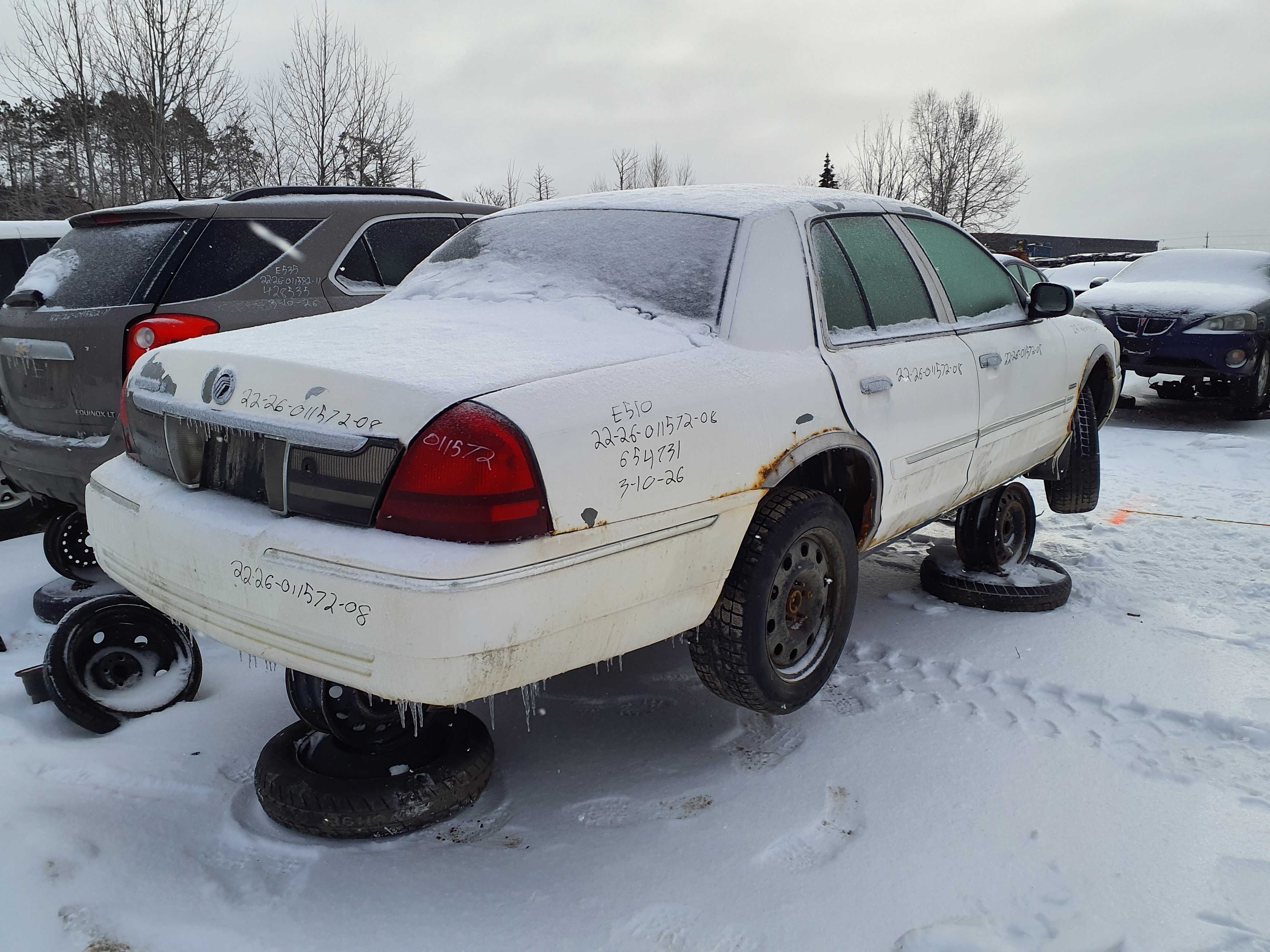 MERCURY GRAND MARQUIS 2008