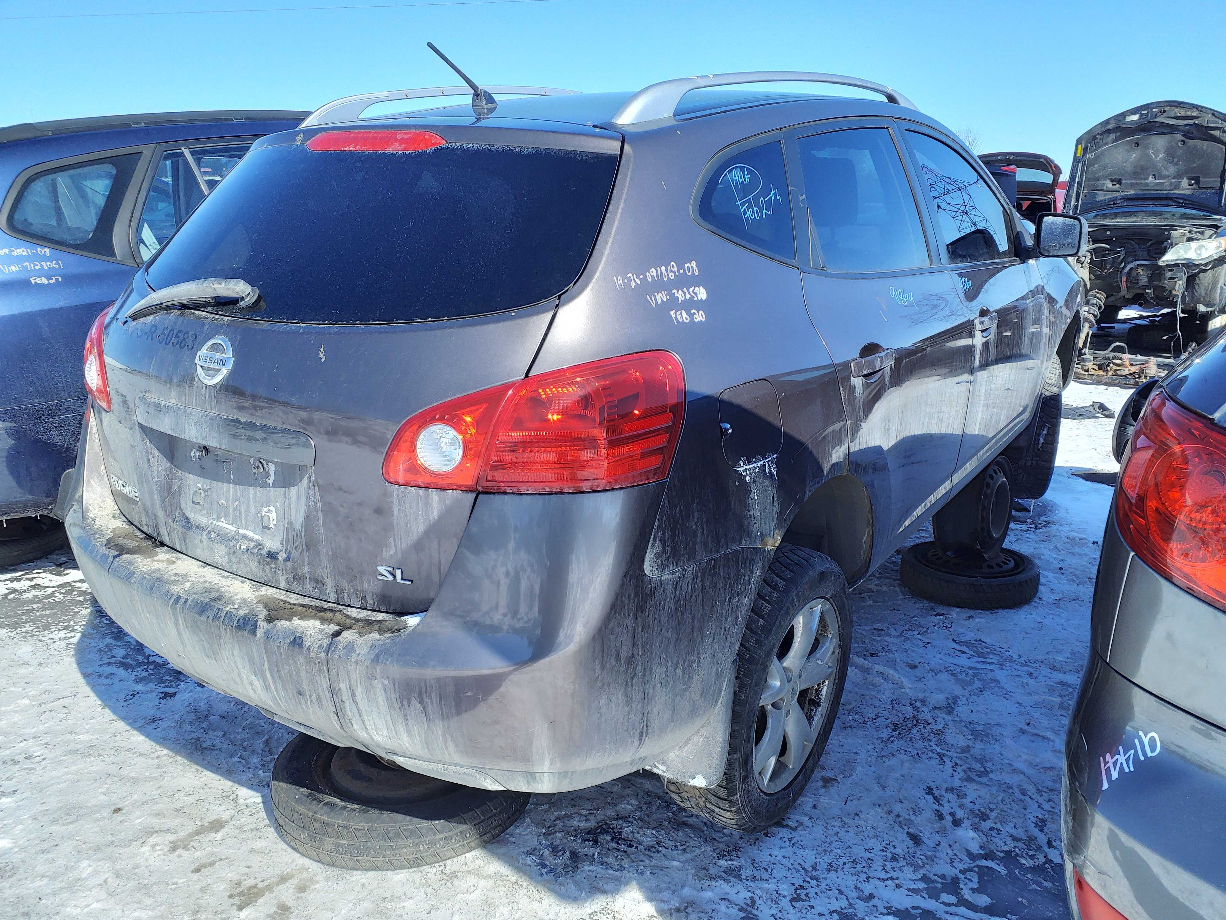 NISSAN ROGUE 2008