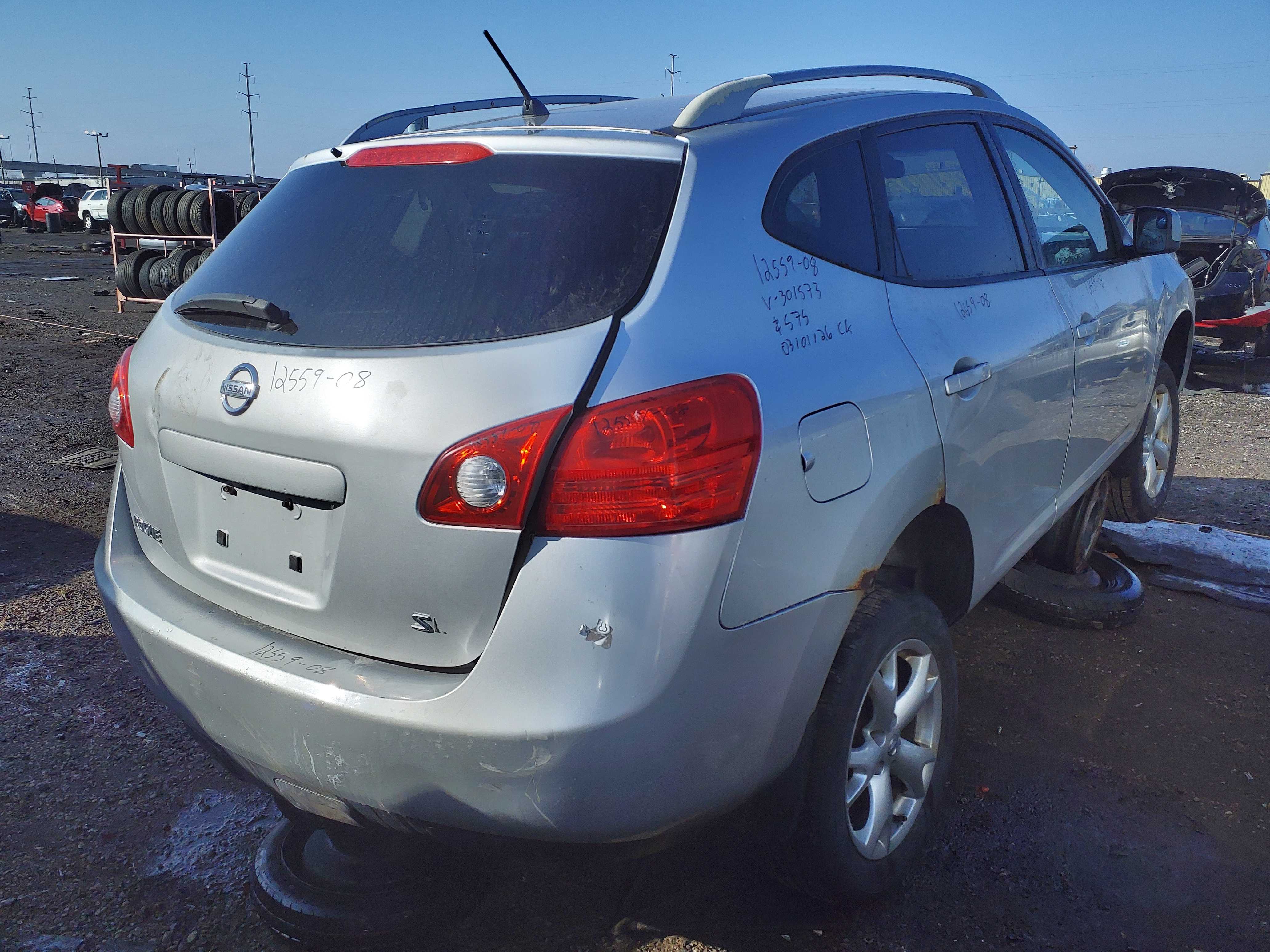 NISSAN ROGUE 2008