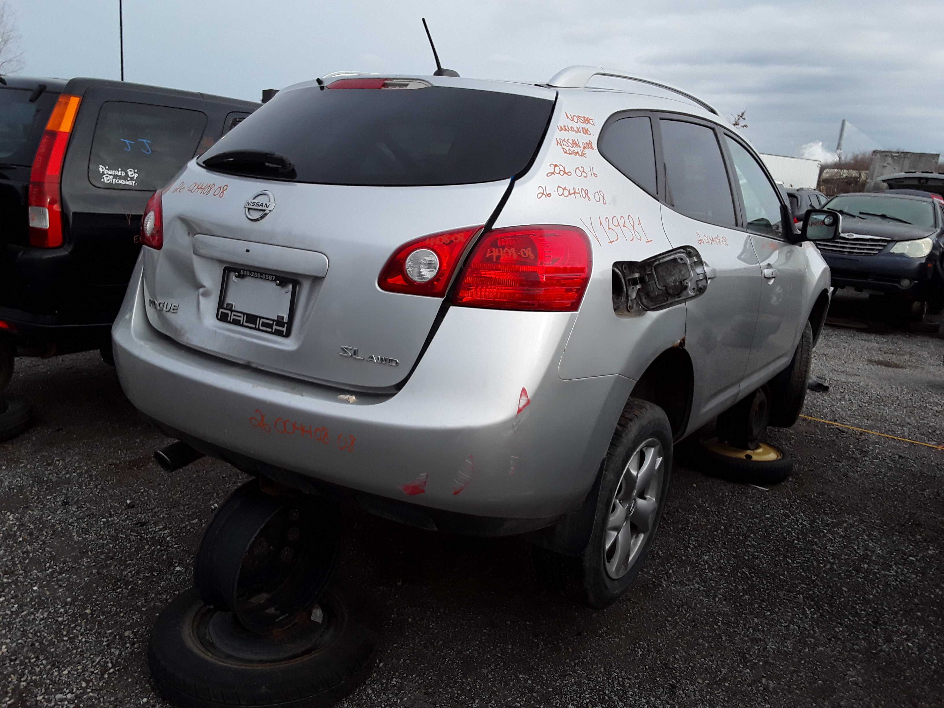 NISSAN ROGUE 2008