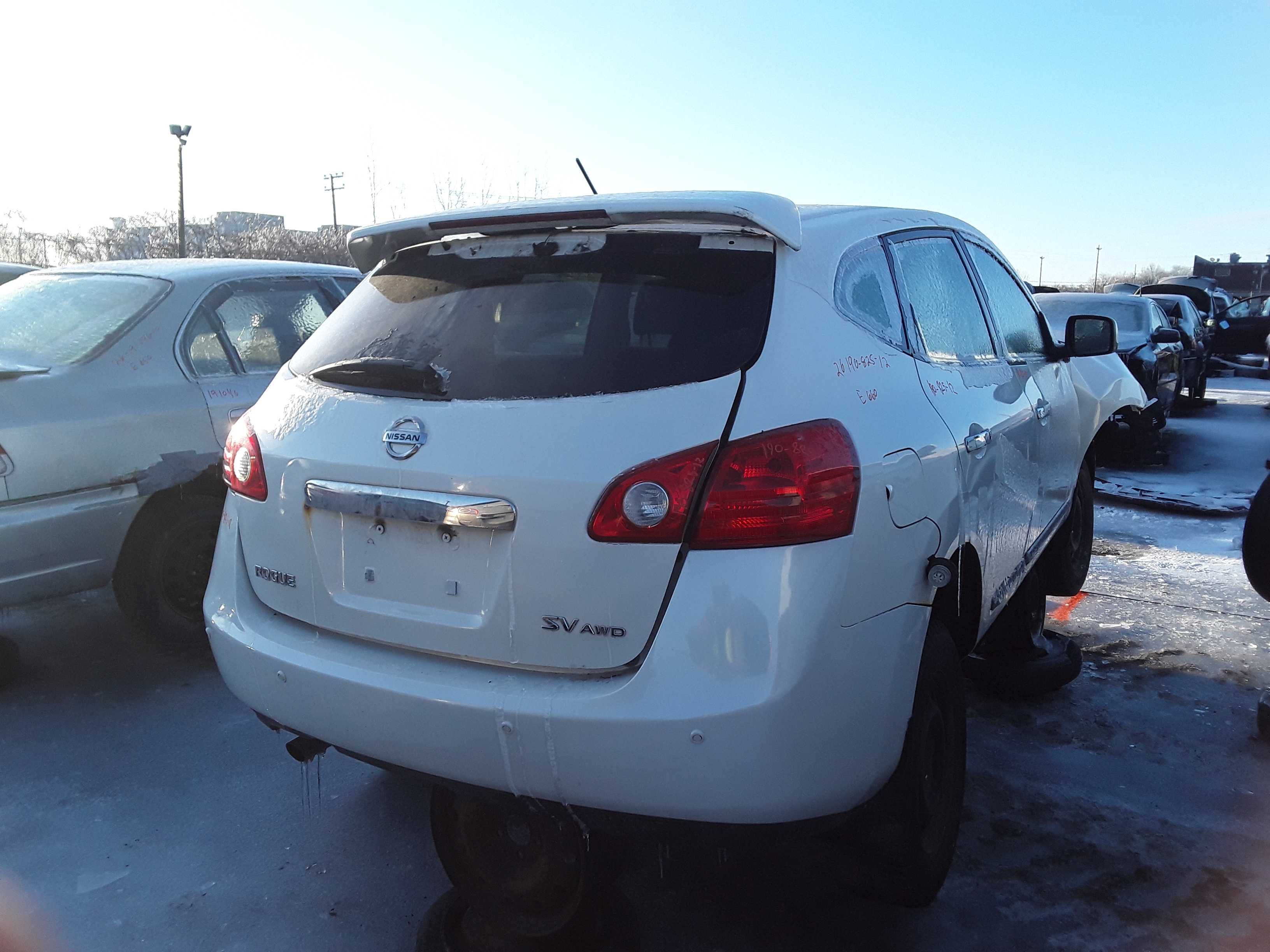 NISSAN ROGUE 2012