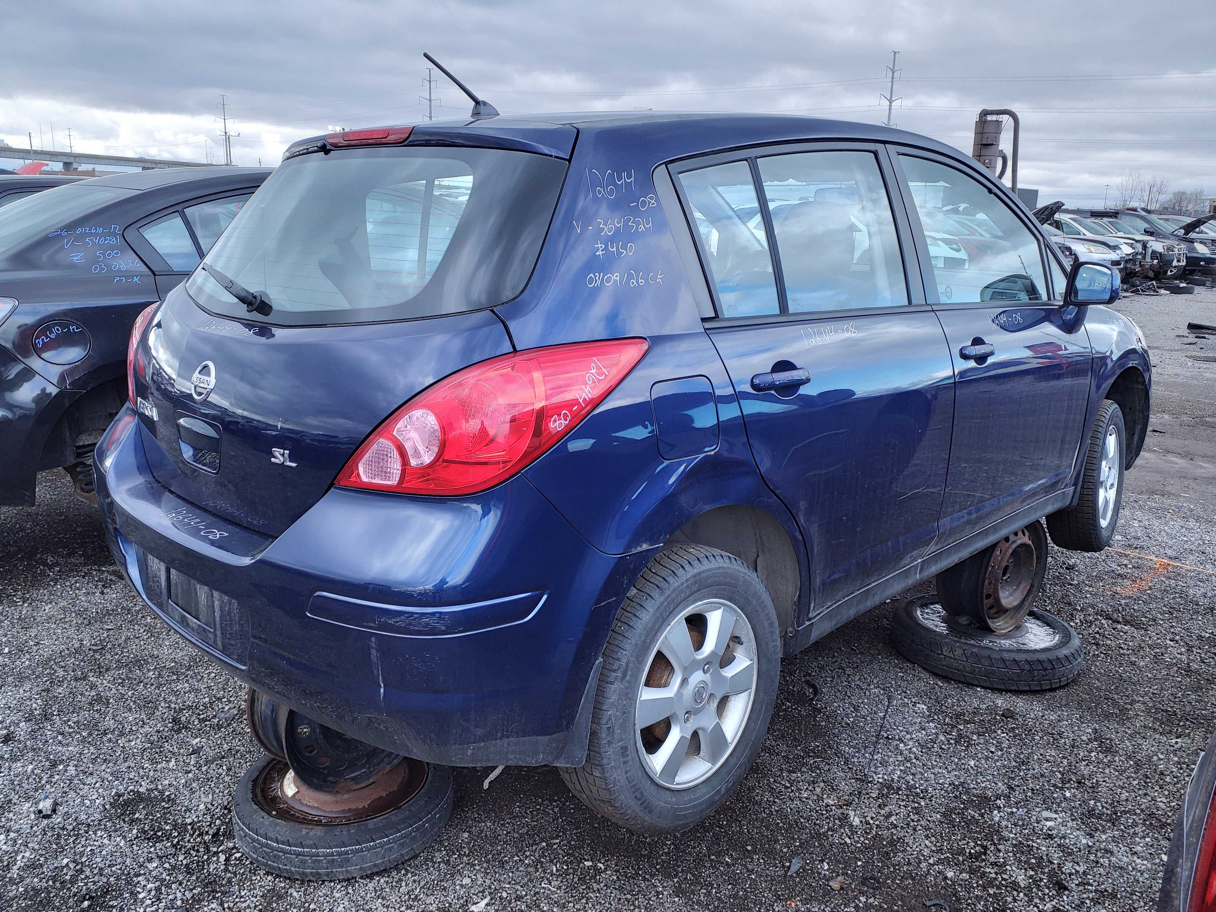 NISSAN VERSA 2008
