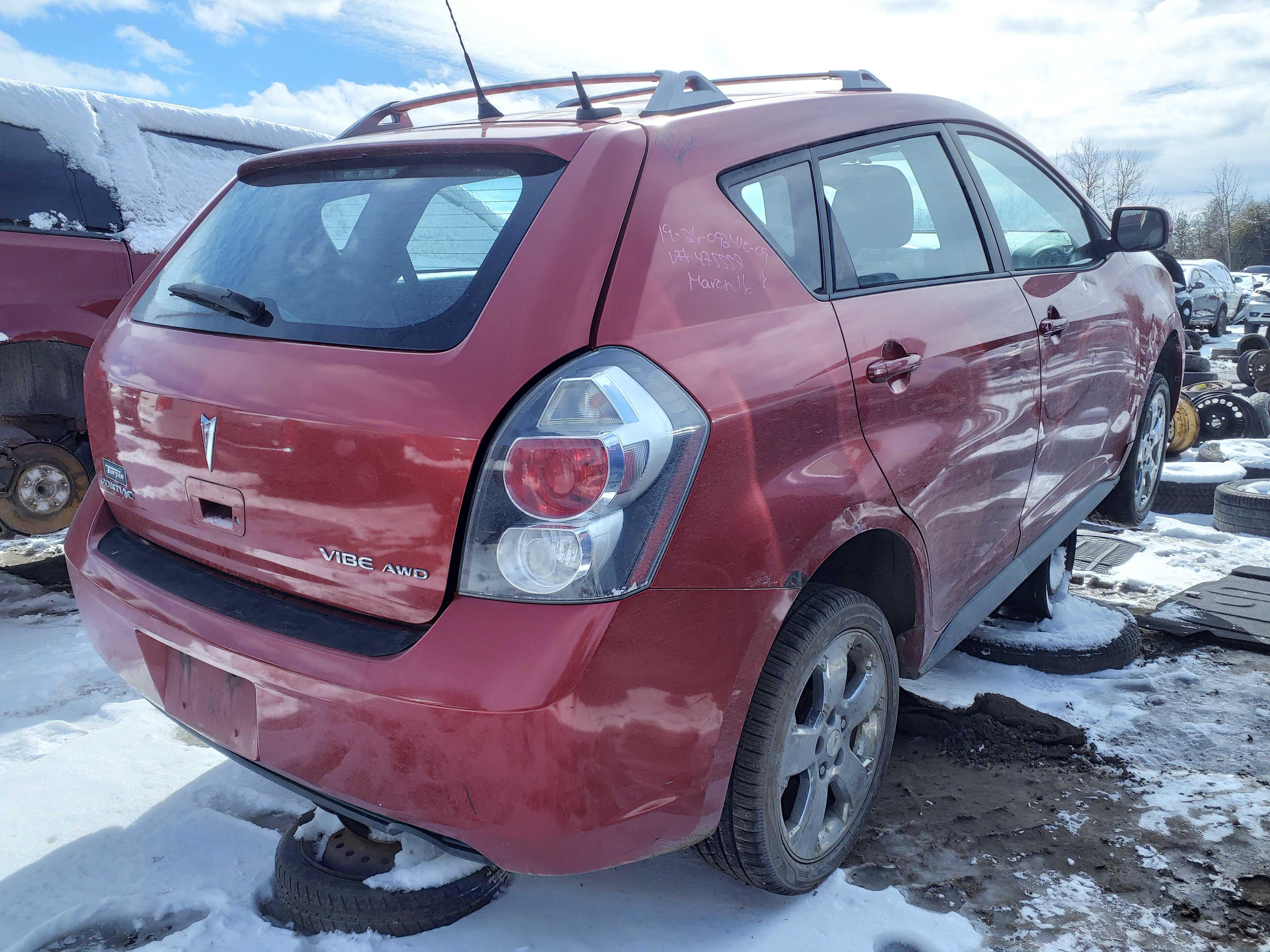 PONTIAC VIBE 2009