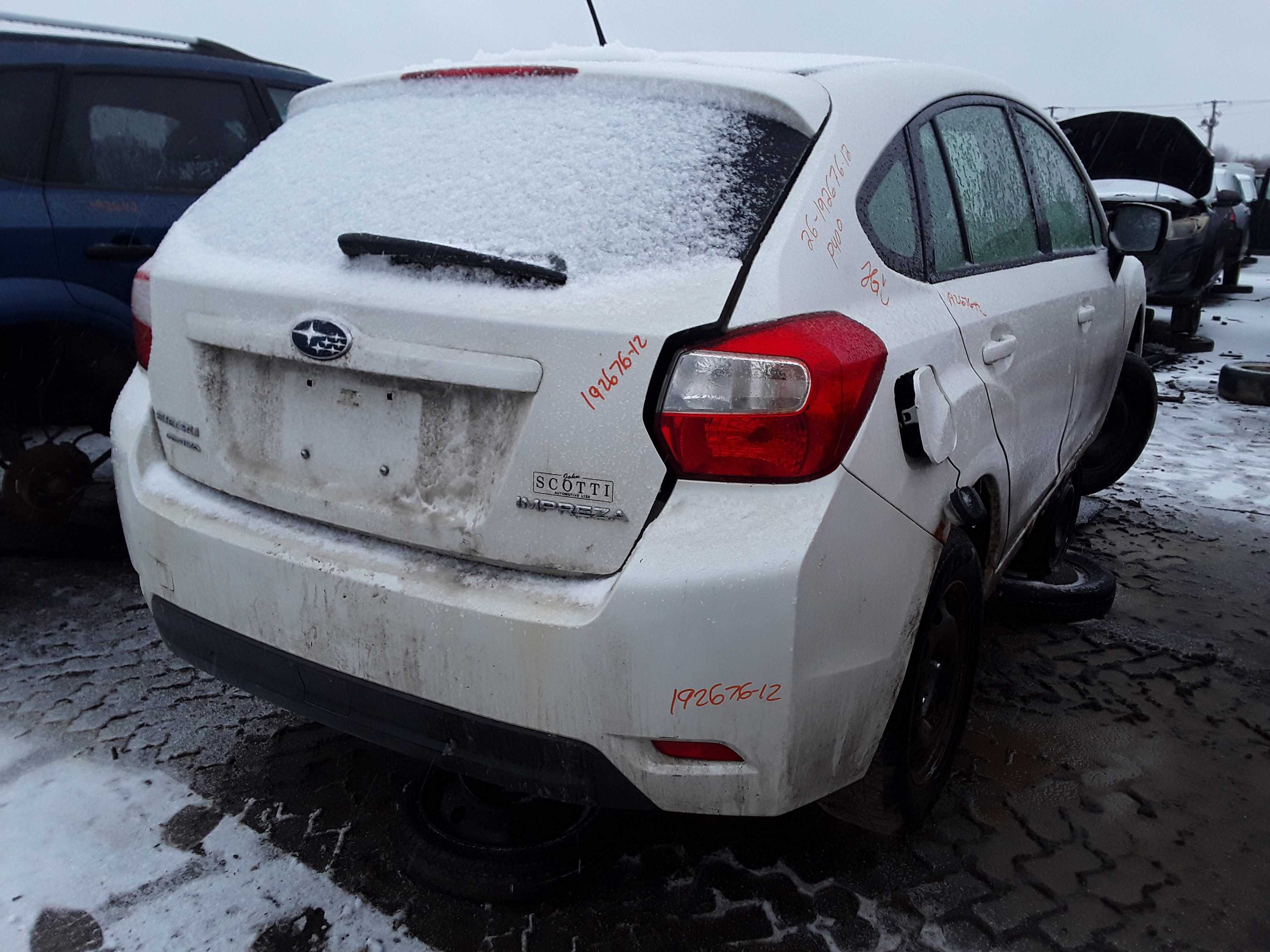 SUBARU IMPREZA 2012
