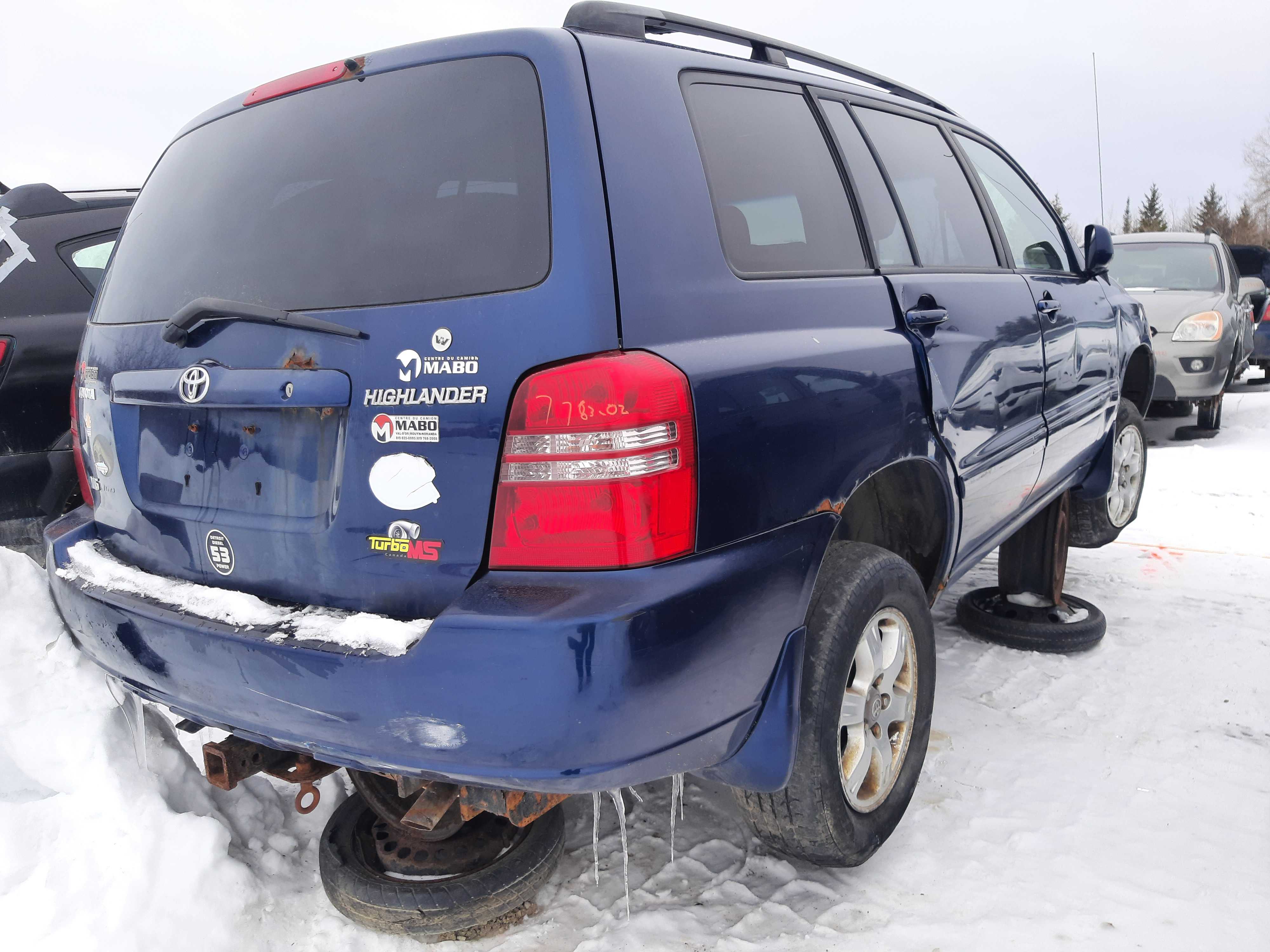 TOYOTA HIGHLANDER 2002