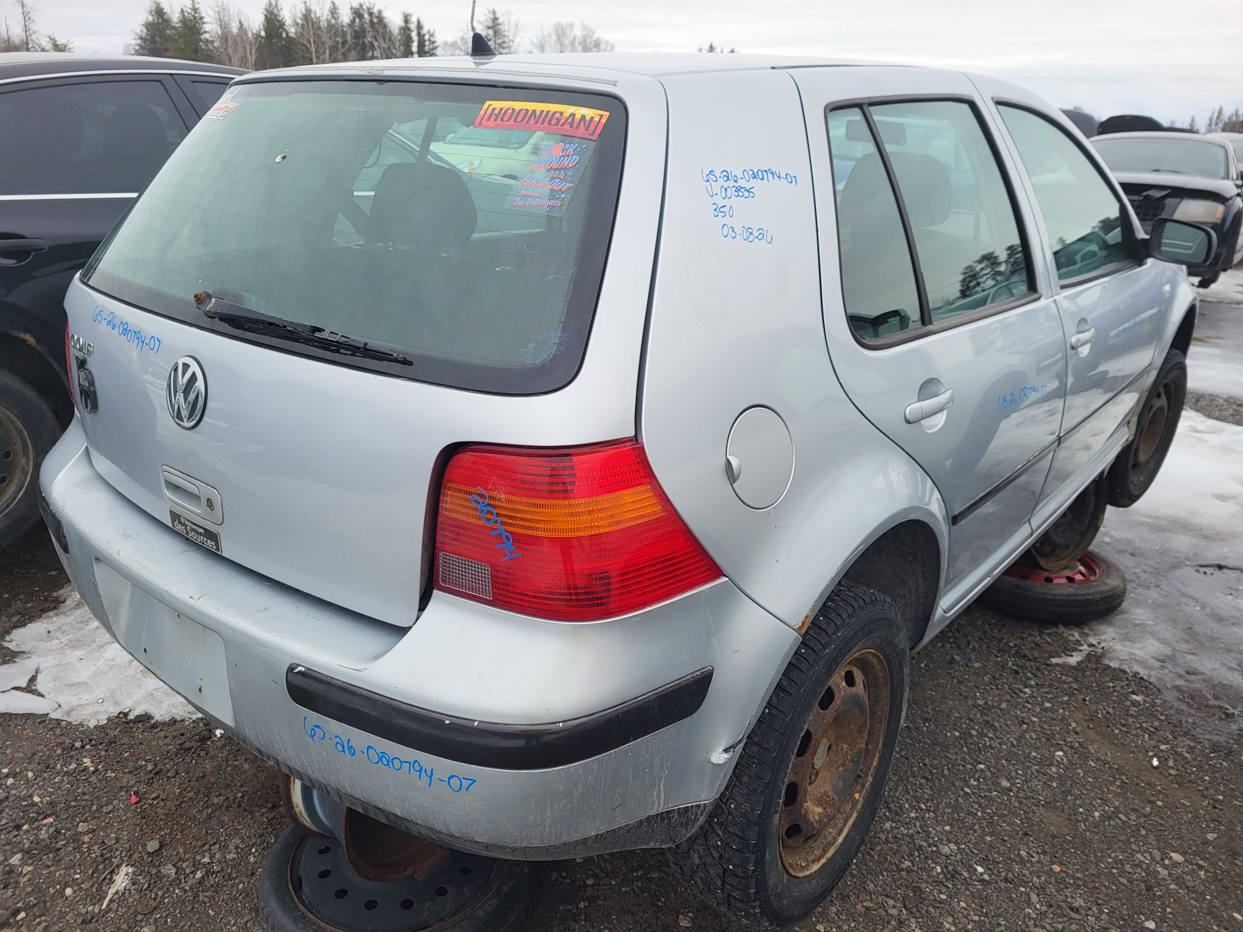 VOLKSWAGEN GOLF 2007