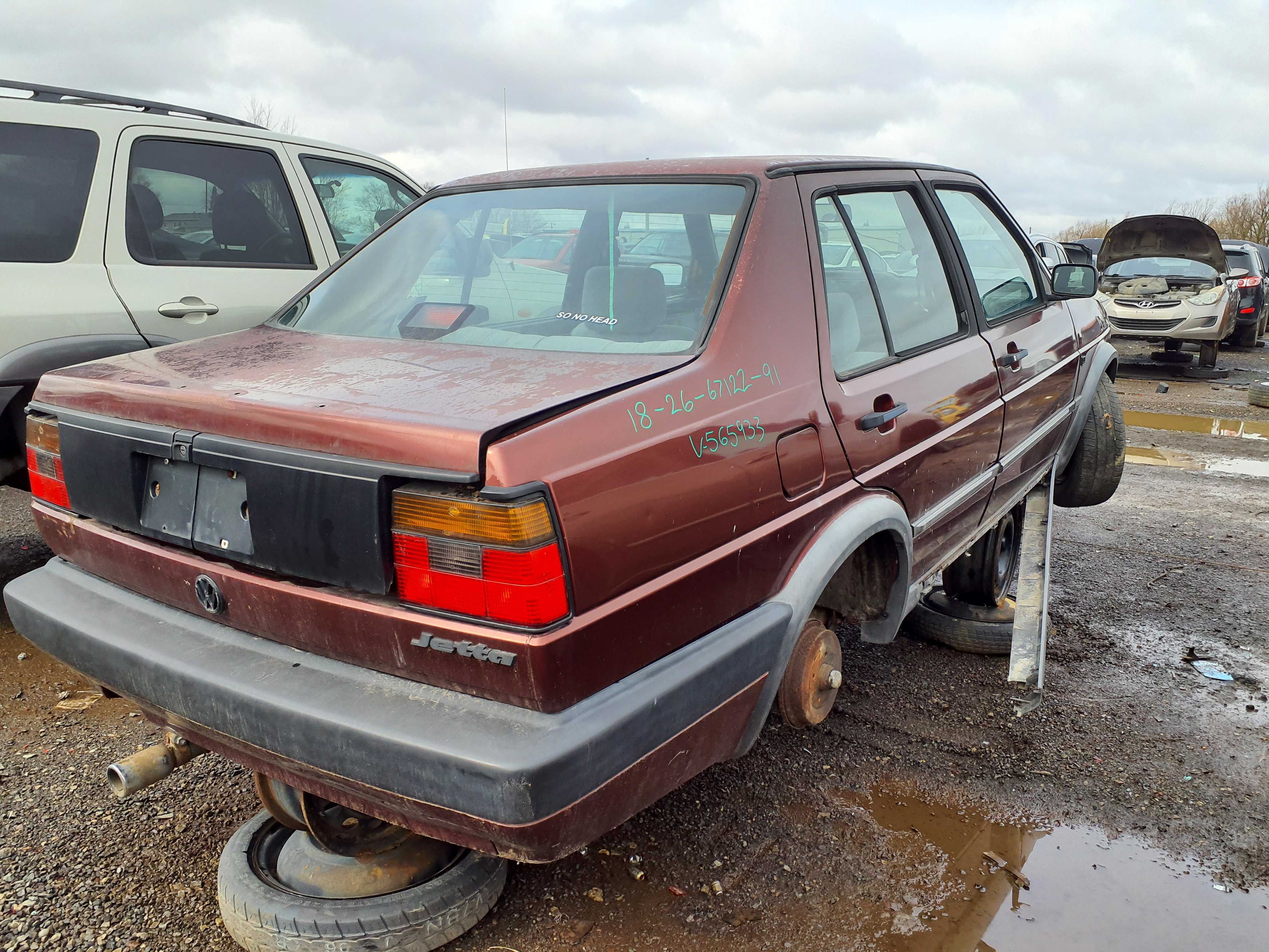 VOLKSWAGEN JETTA 1991