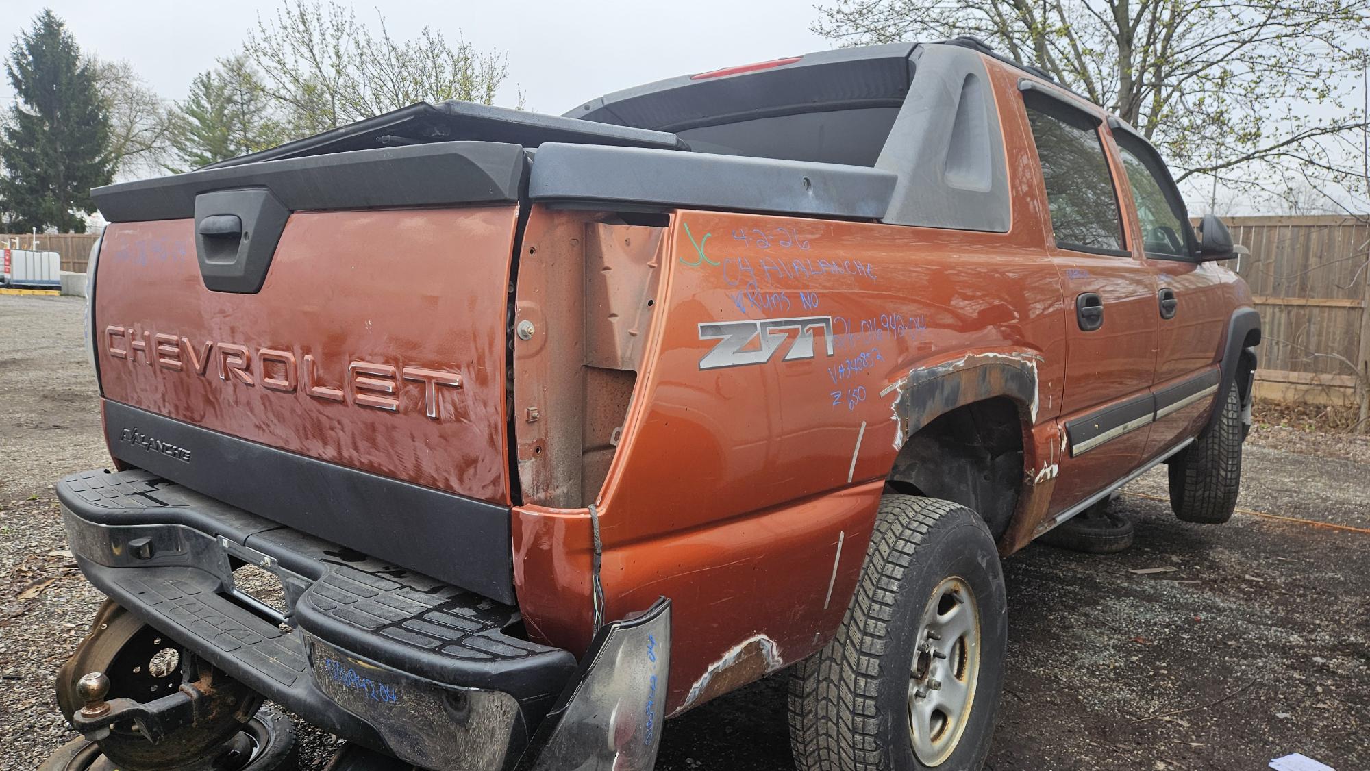 CHEVROLET AVALANCHE 2004